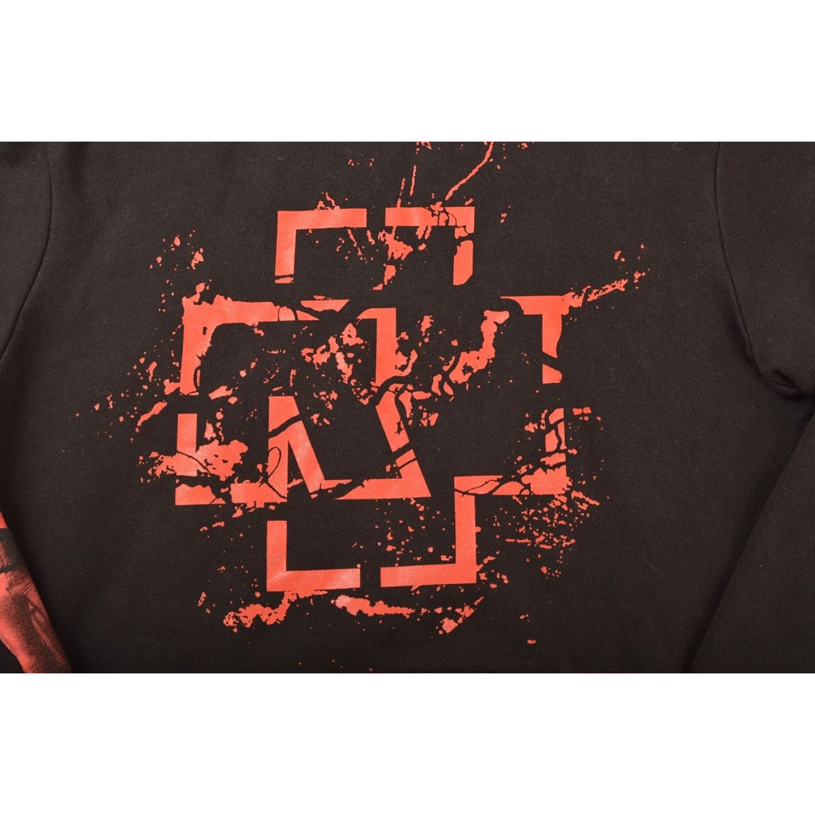 Vintage VINTAGE Rammstein Mein Herz Brennt Pullover Hoodie Hoody Size S Black Mens Size US S / EU 44-46 / 1 - 2 Thumbnail