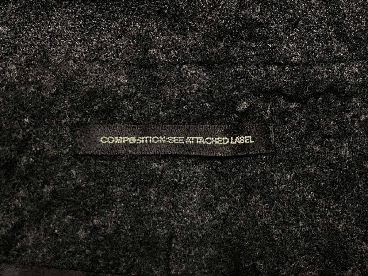 Yohji Yamamoto Yohji Yamamoto Y,s Embossed Pattern Wool Jacket Size M / US 6-8 / IT 42-44 - 13 Thumbnail
