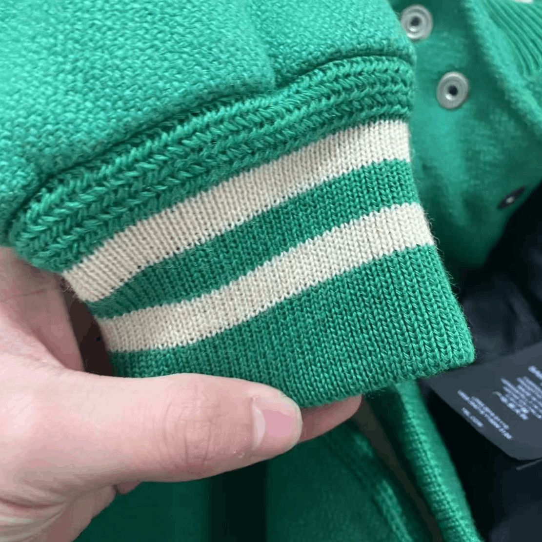 Saint Laurent Paris Sz 42 Saint Laurent Paris 17SS Green Teddy Jacket Size US XS / EU 42 / 0 - 4 Thumbnail