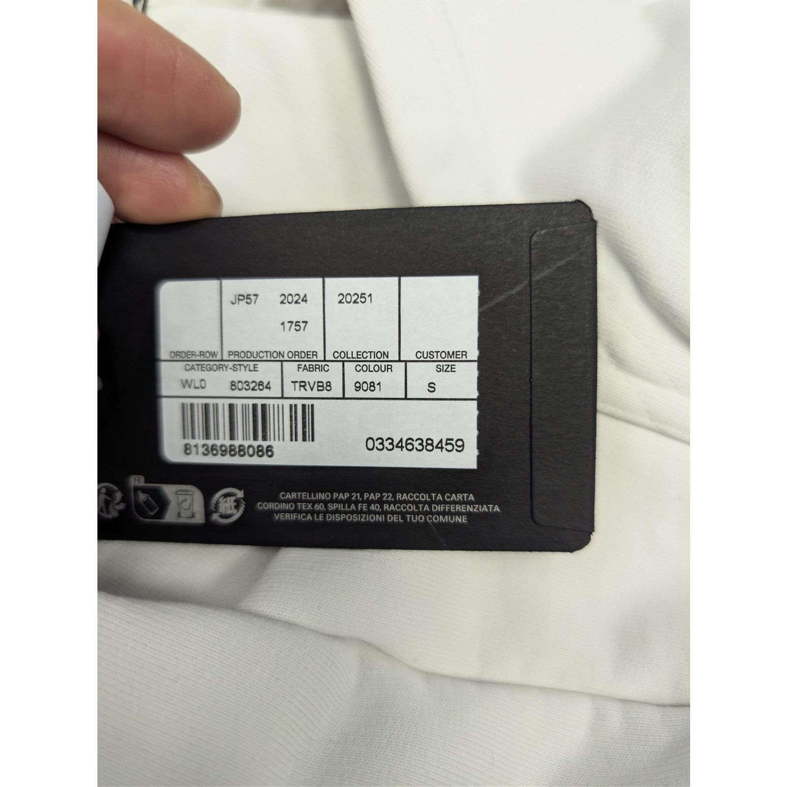 Balenciaga × Under Armour o1rshd1 UA Regular Zip-up Hoodie in Dirty White/Black Size US S / EU 44-46 / 1 - 22 Thumbnail