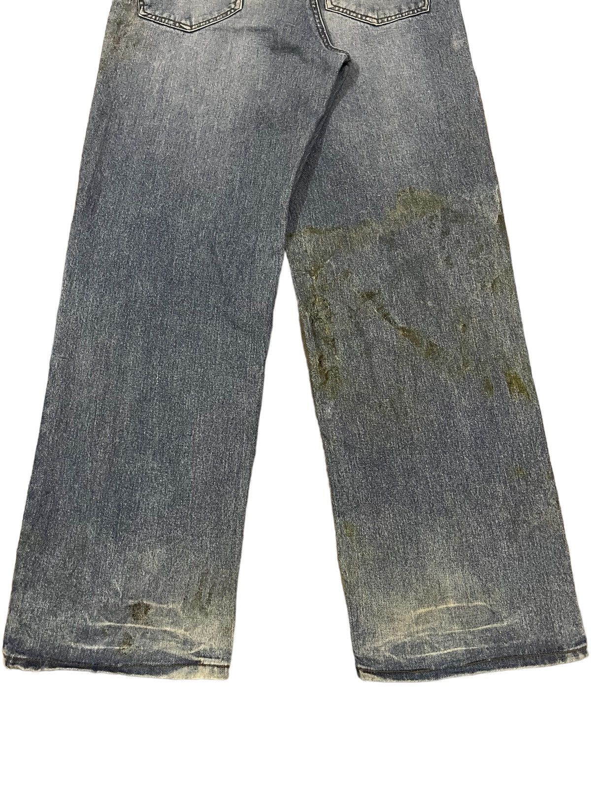 Japanese Brand Vintage Japanese Brand Graffiti Distressed Baggy Style Jeans Size US 32 / EU 48 - 6 Thumbnail