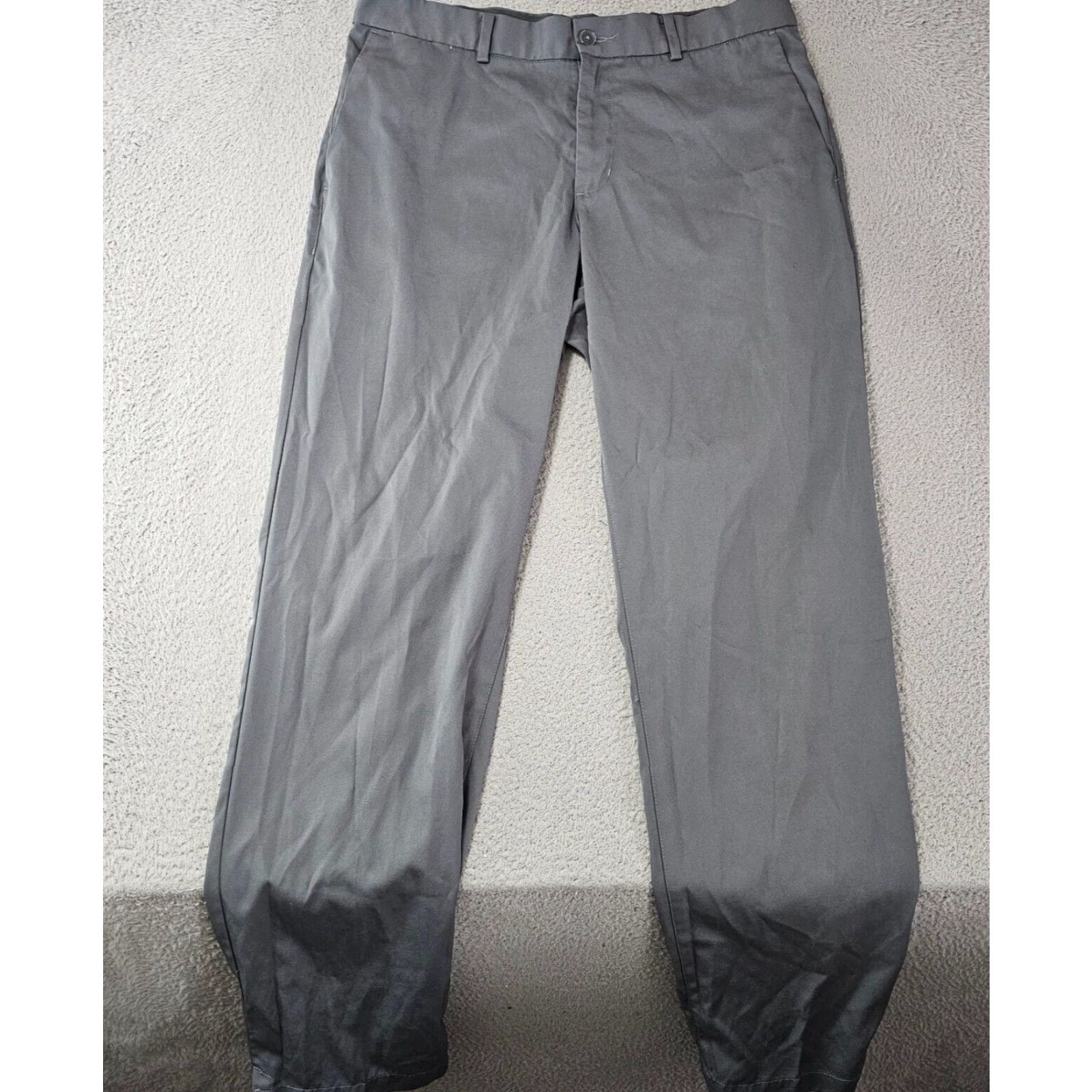 Nike Nike Golf Pants Flat Front 32x32 Regular Mens Khaki Gray 833194 Chino Classic Size US 32 / EU 48 - 2 Thumbnail