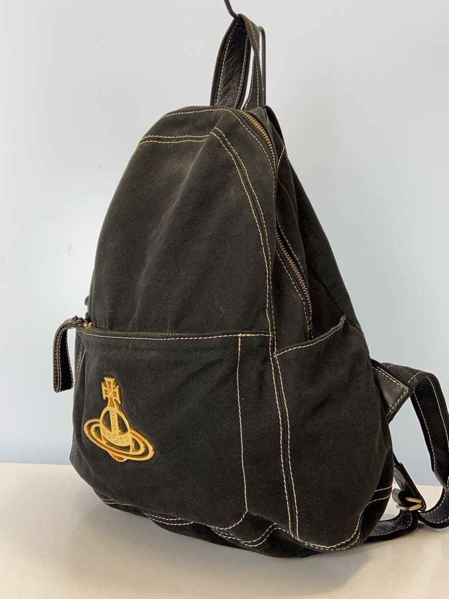 Vivienne Westwood Orb Canvas Backpack Size ONE SIZE - 2 Thumbnail