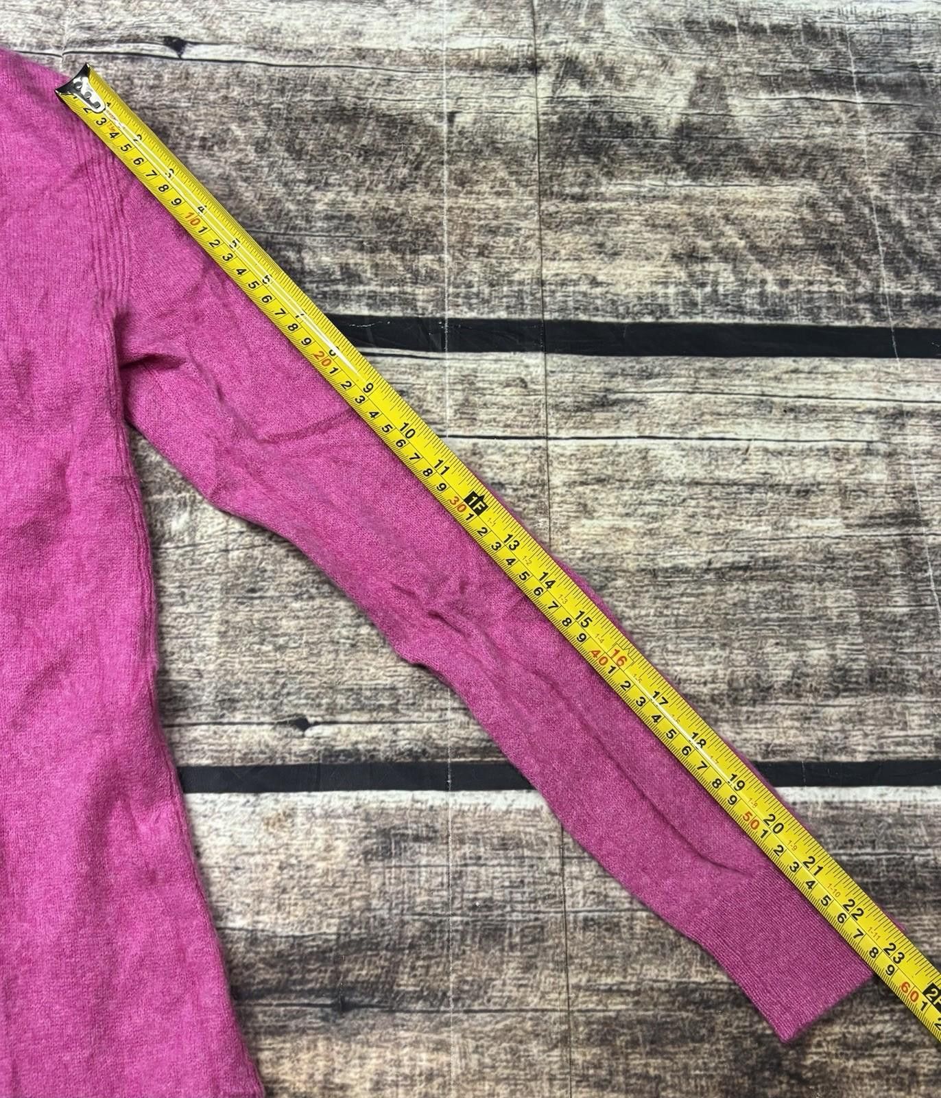 Saks Fifth Avenue Saks Fifth Avenue Cardigan Sweater Womens S Cashmere Open Size S / US 4 / IT 40 - 11 Thumbnail