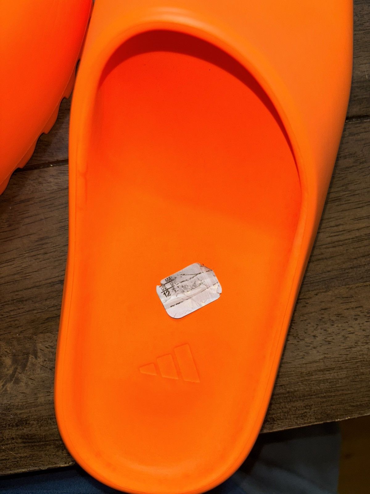 Adidas Adidas Yeezy slide Enflame Orange Size US 12 / EU 45 - 8 Thumbnail