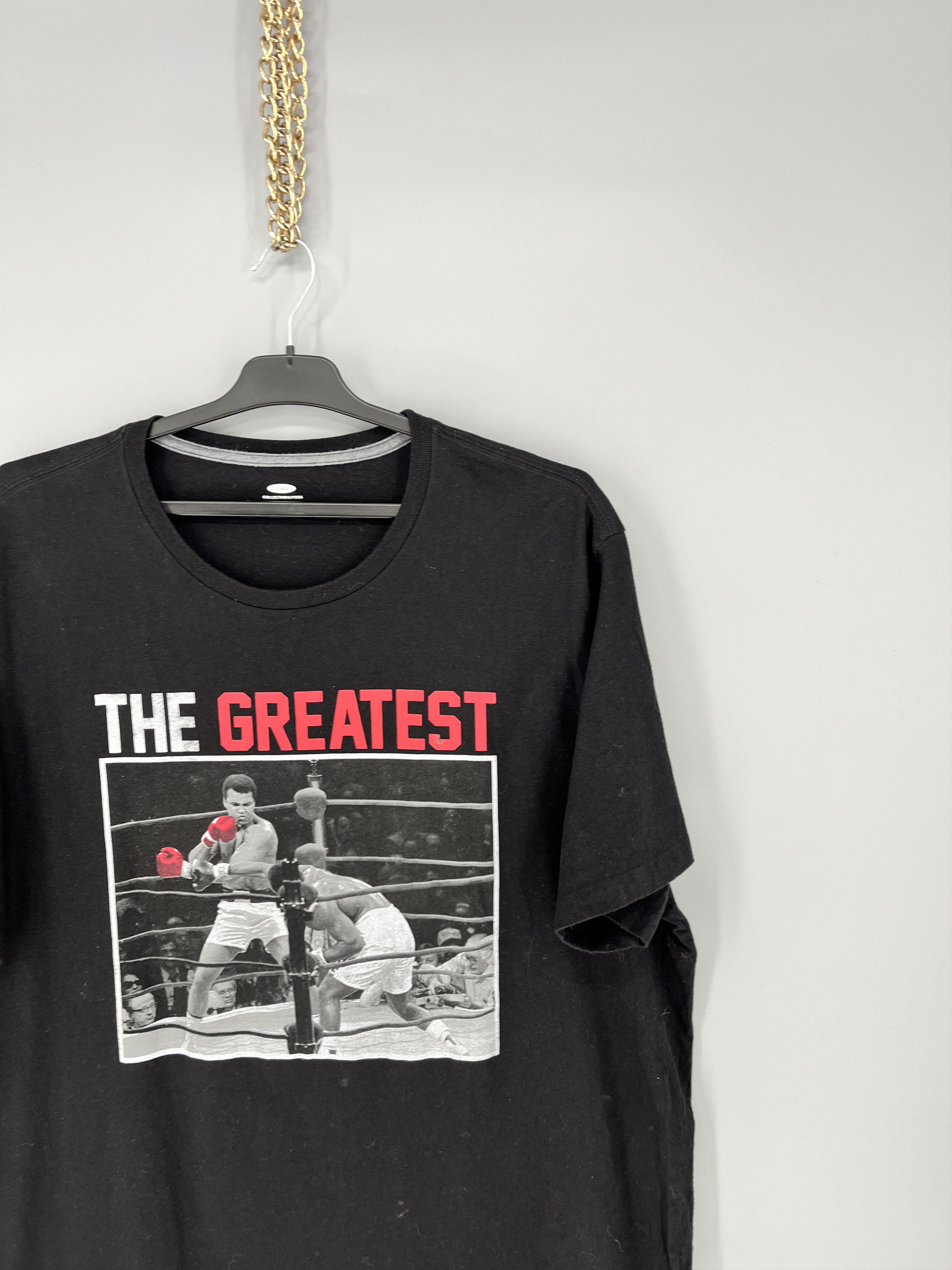 Vintage Y2K The Greatest Muhammad Ali American Boxer Faded Tshirts Size US XXL / EU 58 / 5 - 5 Thumbnail