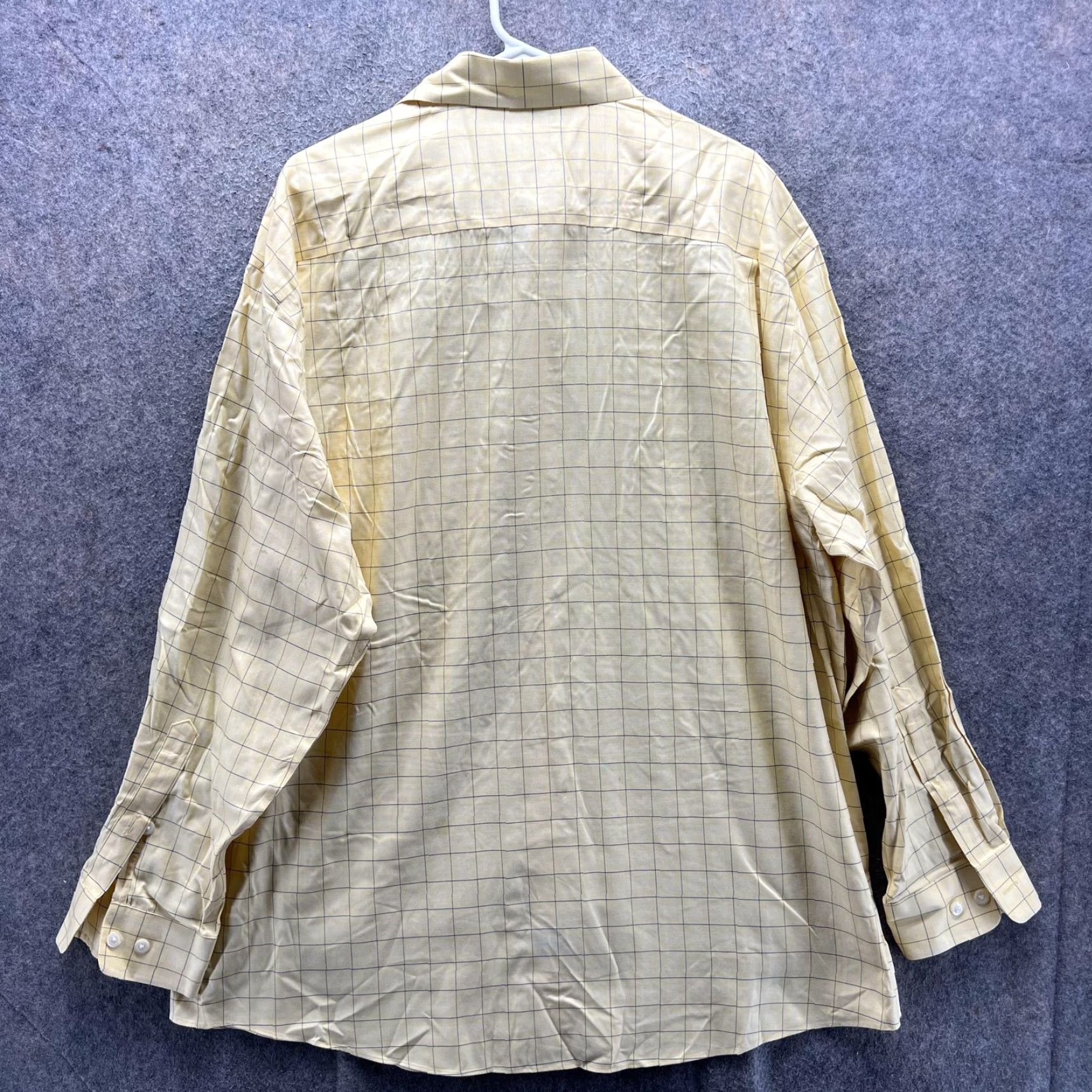 Orvis Orvis Shirt Mens XL Yellow Check Long Sleeve Button Front Cotton Outdoor Casual Size US XL / EU 56 / 4 - 2 Thumbnail