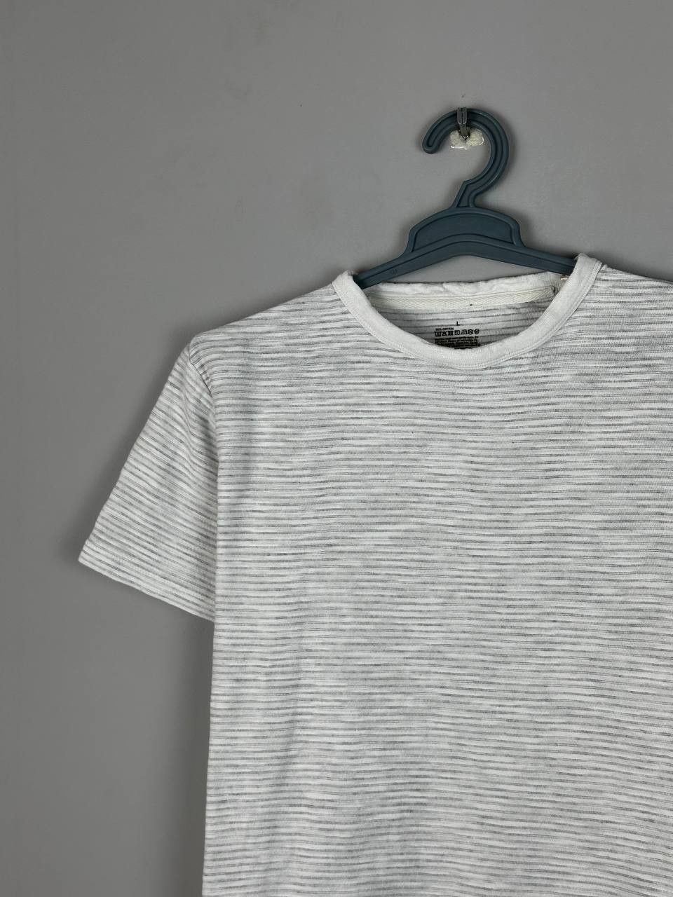 Muji Muji Japan Melange White Casual T Shirt Size US L / EU 52-54 / 3 - 1 Thumbnail