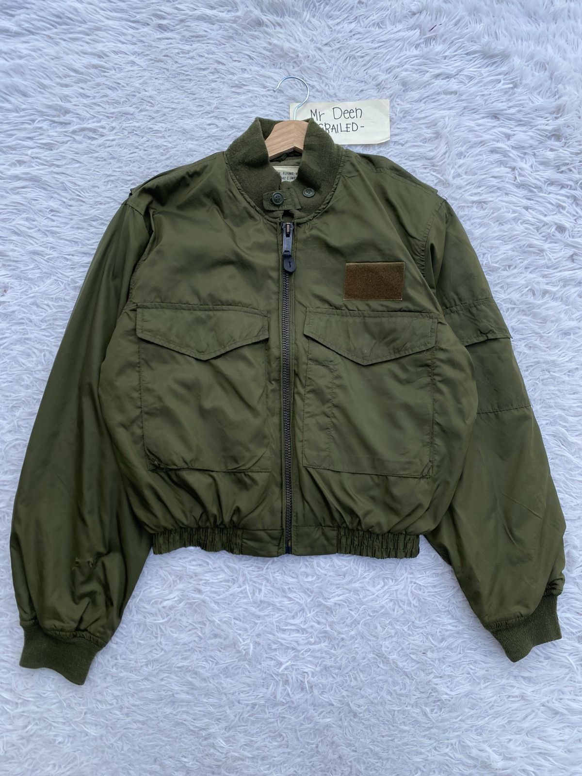 Avirex Vintage Scovill Green US Avirex Army Nylon Bomber Jacket Size US M / EU 48-50 / 2 - 1 Thumbnail