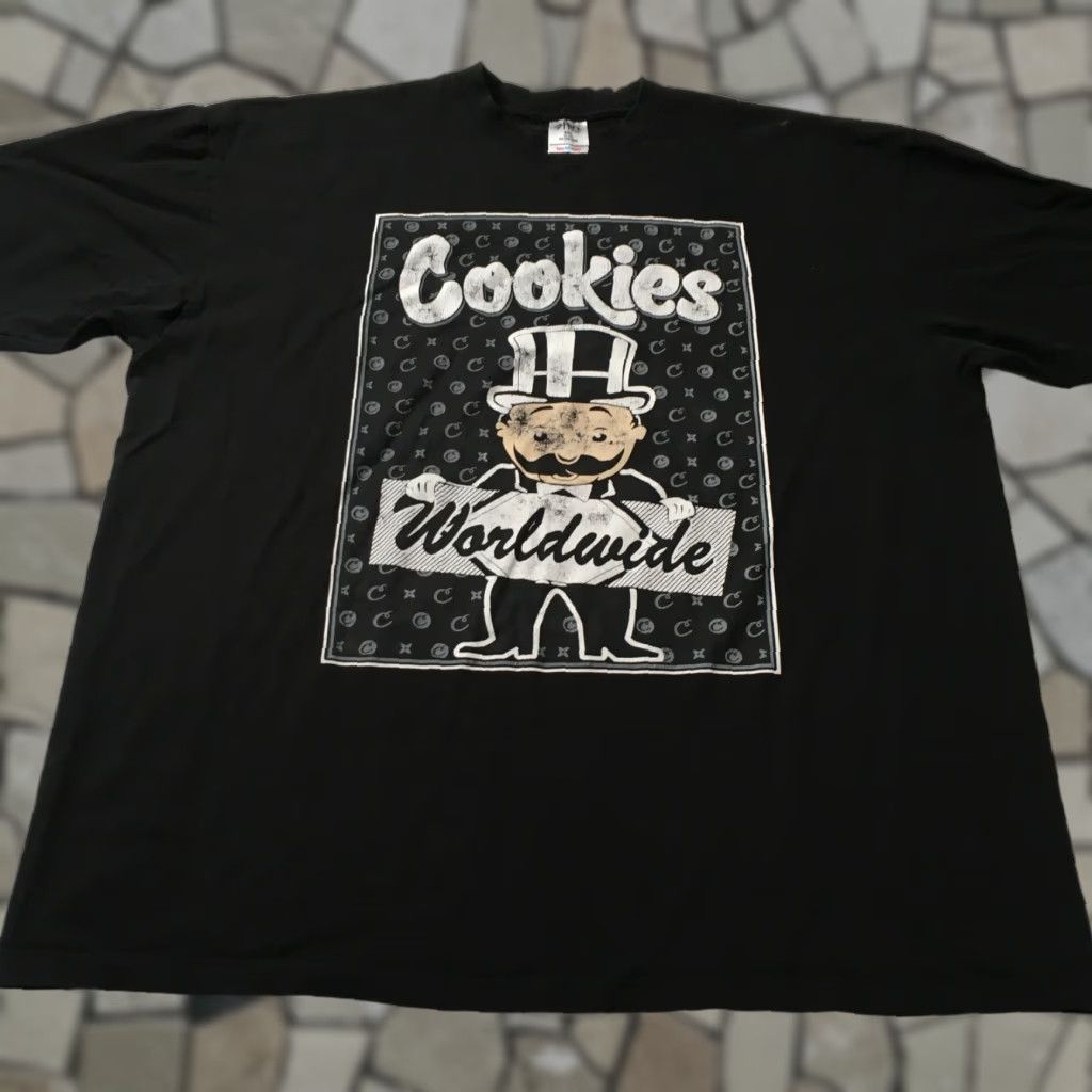 Vintage Shaka Wear Cookies Shirt Mens 4XL Black Graphic Logo Streetwear Tee T-Shirt 4XL Size US XXL / EU 58 / 5 - 1 Thumbnail