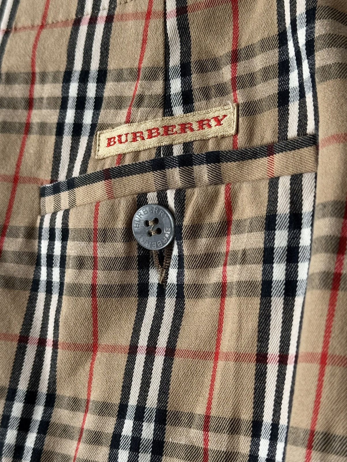 Burberry Iconic Vintage 00s Burberry London Nova Check Mini Skirt Size M / US 6-8 / IT 42-44 - 7 Thumbnail