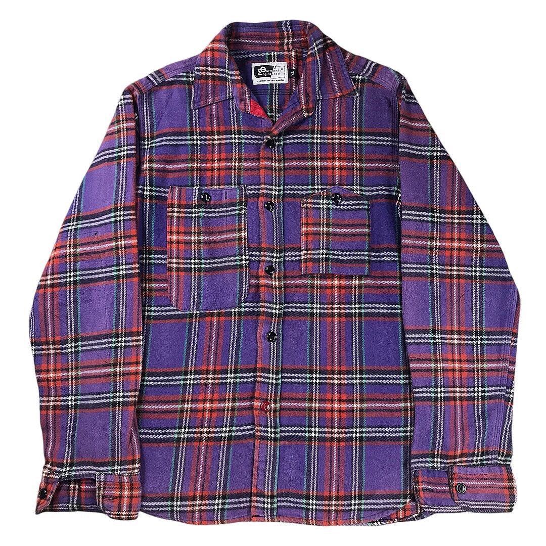 Engineered Garments Heavyweight Flannel Shirt Made in USA