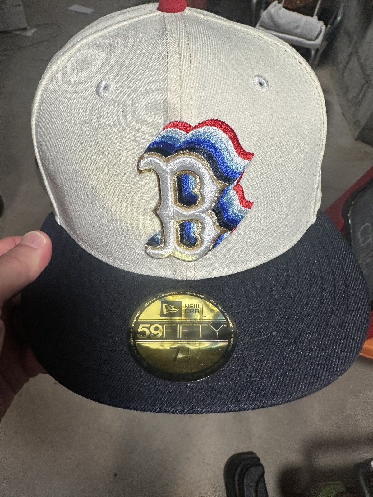 Hat Club BARCELONA BOSTON RED SOX LDRS 7 1/2 new DS Size ONE SIZE - 2 Thumbnail