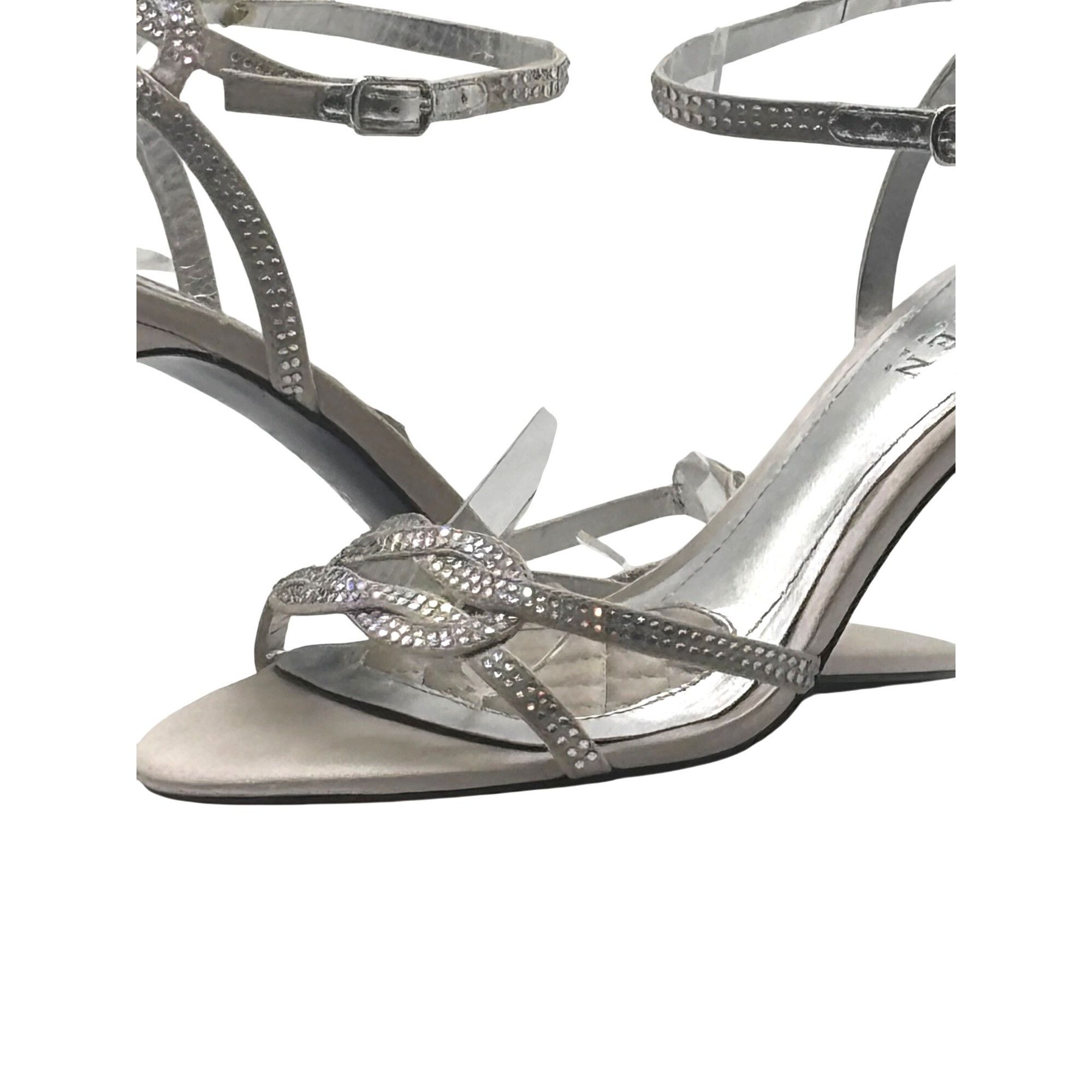 Lauren Ralph Lauren Lauren Ralph Lauren Women's Stephanie Dress Sandals, Champag Size US 7 / IT 37 - 5 Thumbnail