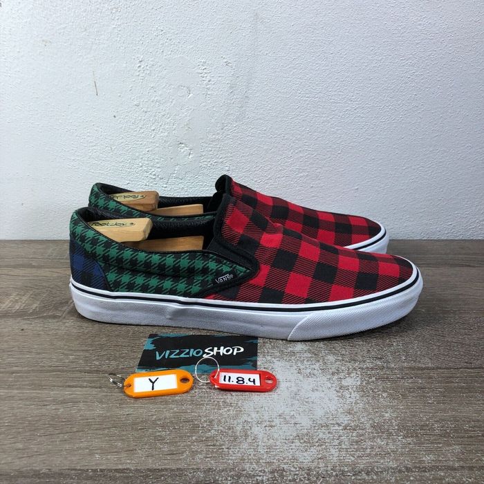 Red green and blue on sale vans