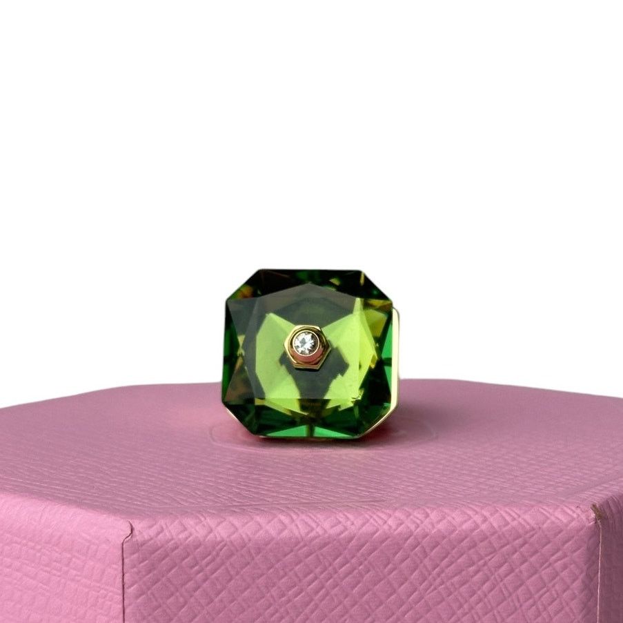 Swarovski Swarovski Numina cocktail ring Octagon cut, Green Size 9 /60 Size ONE SIZE - 1 Thumbnail