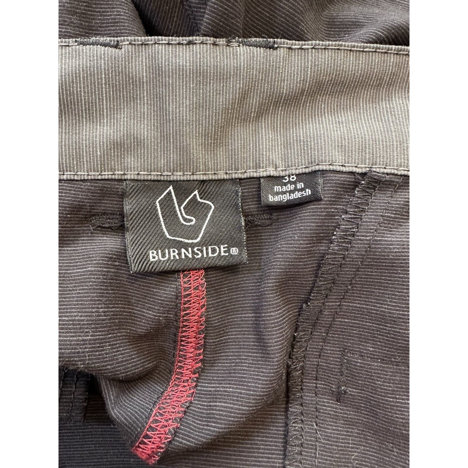 Burnside Burnside Men's Shorts Black Sz 38 Hybrid Stretch Chino Size US 38 / EU 54 - 2 Thumbnail