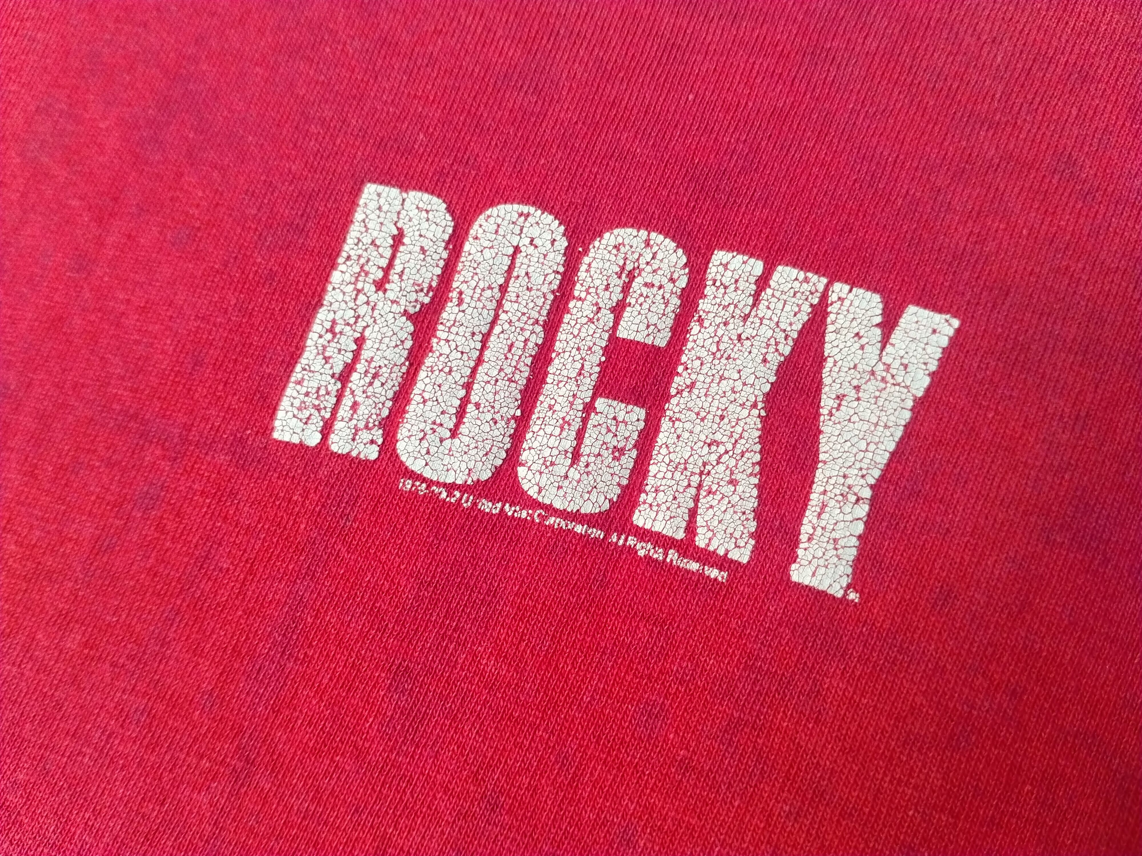 Beauty Beast Vintage Movie Rocky distressed t-shirt Size US L / EU 52-54 / 3 - 14 Thumbnail
