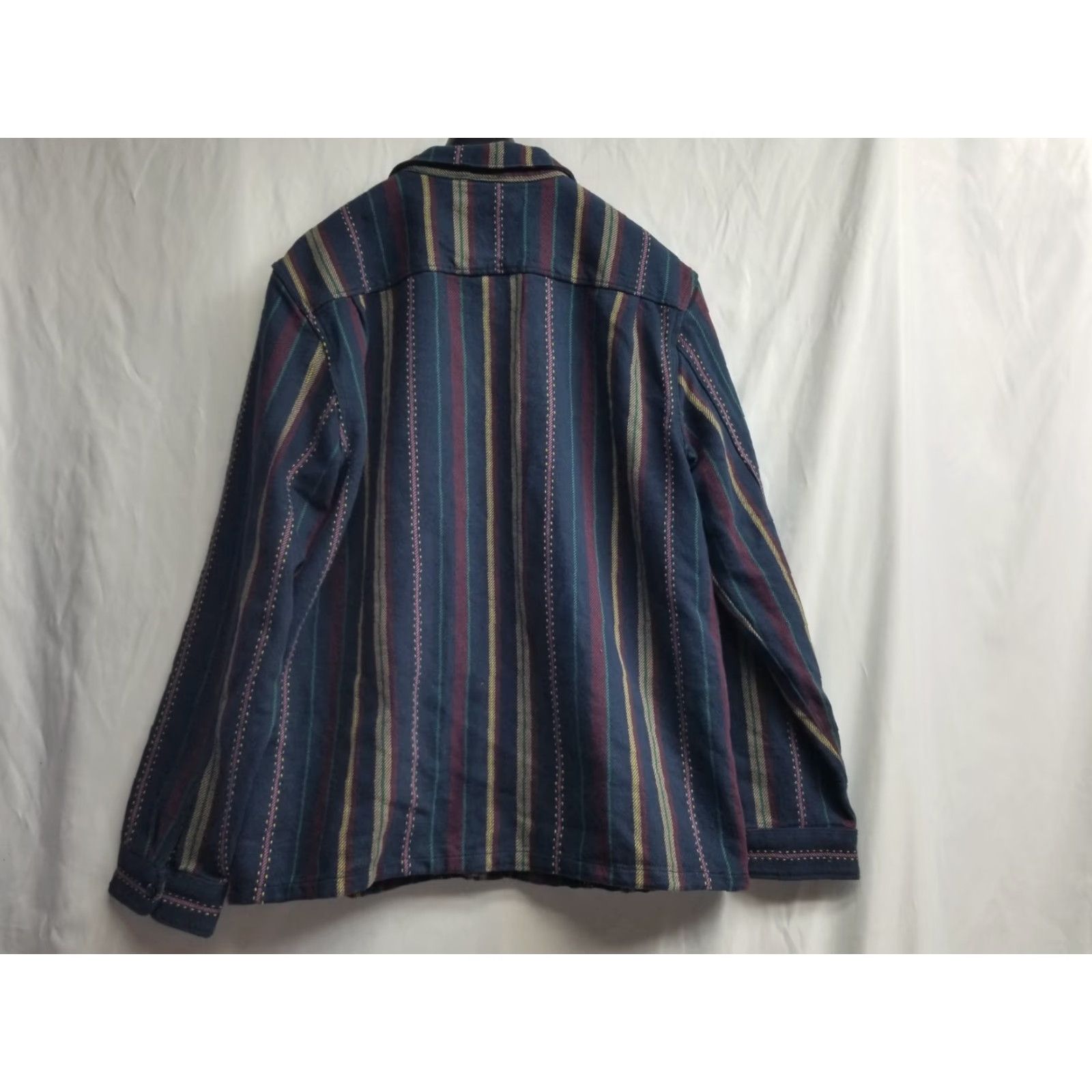 Vans VANS Shirt Mens XL Long Sleeve Button Up Casual Heavy Cotton Skatboarding Plaid Multicolor Button-Up All Seasons Casual Mens XL Size US XL / EU 56 / 4 - 2 Thumbnail