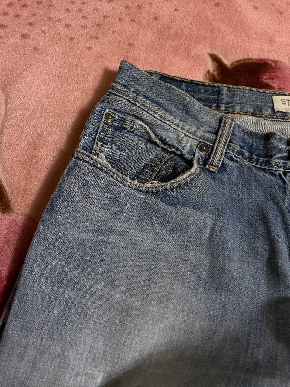 Levi's × Vintage Crazy vintage y2k Levi’s faded grunge archive skater 2000’s Size US 34 / EU 50 - 6 Thumbnail