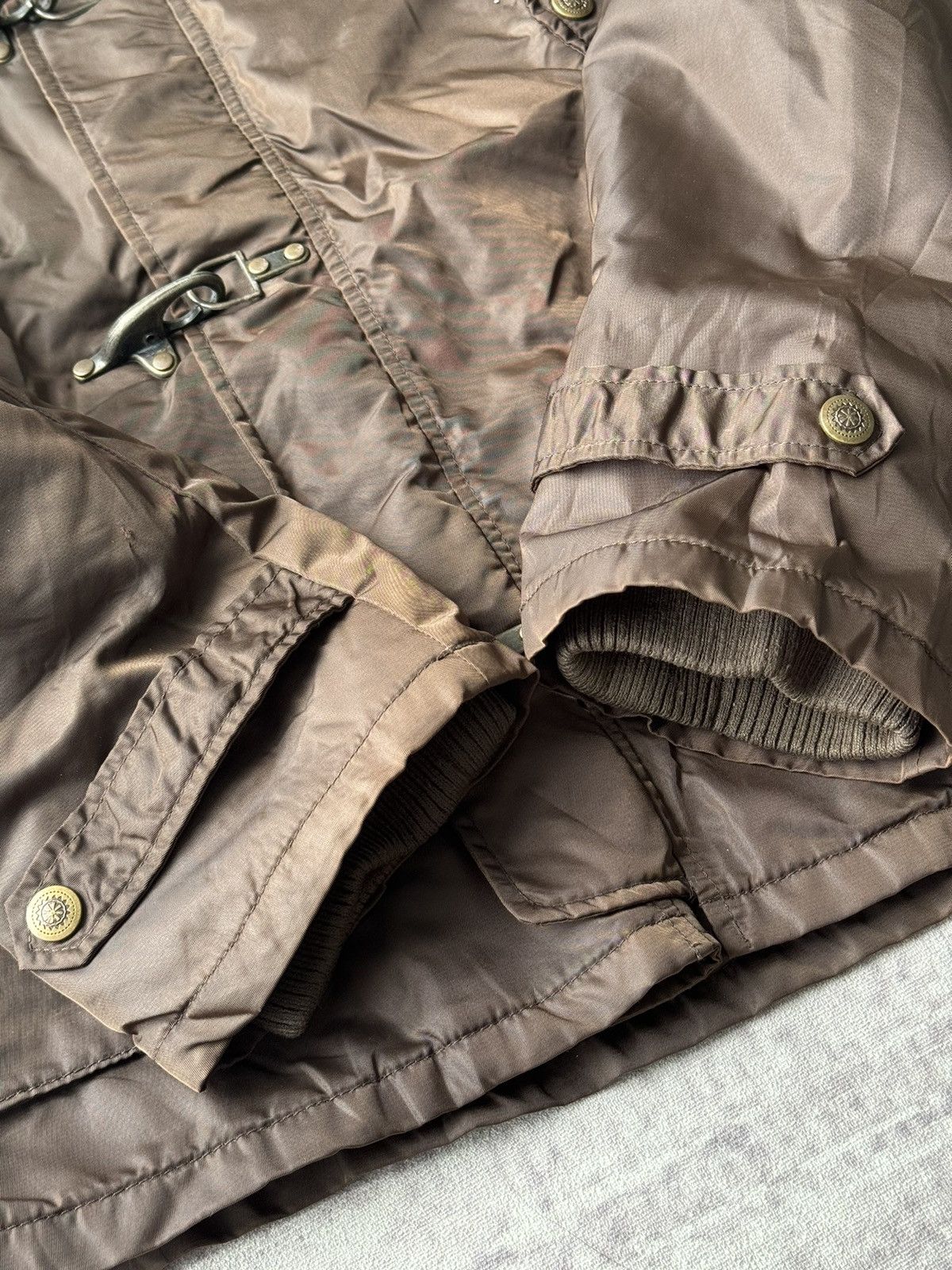 Japanese Brand Punk Vintage Jinnee Fur Raccoon Tactical Puffer Jacket Goa Size US L / EU 52-54 / 3 - 9 Thumbnail