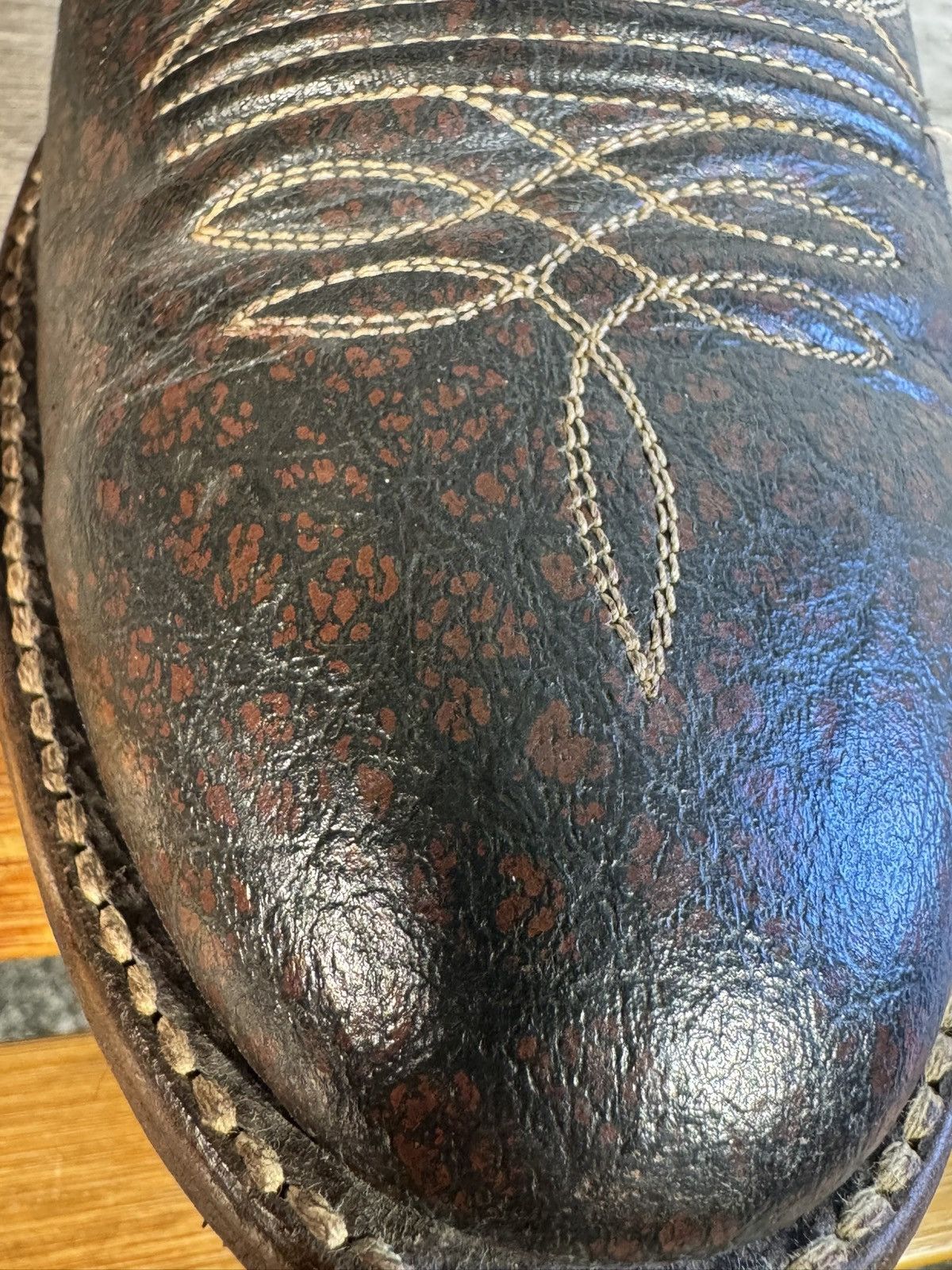 Other Men’s Hondo Exotic Cowboy Boots Size 11 A (Narrow) Caribou Size US 11 / EU 44 - 5 Thumbnail
