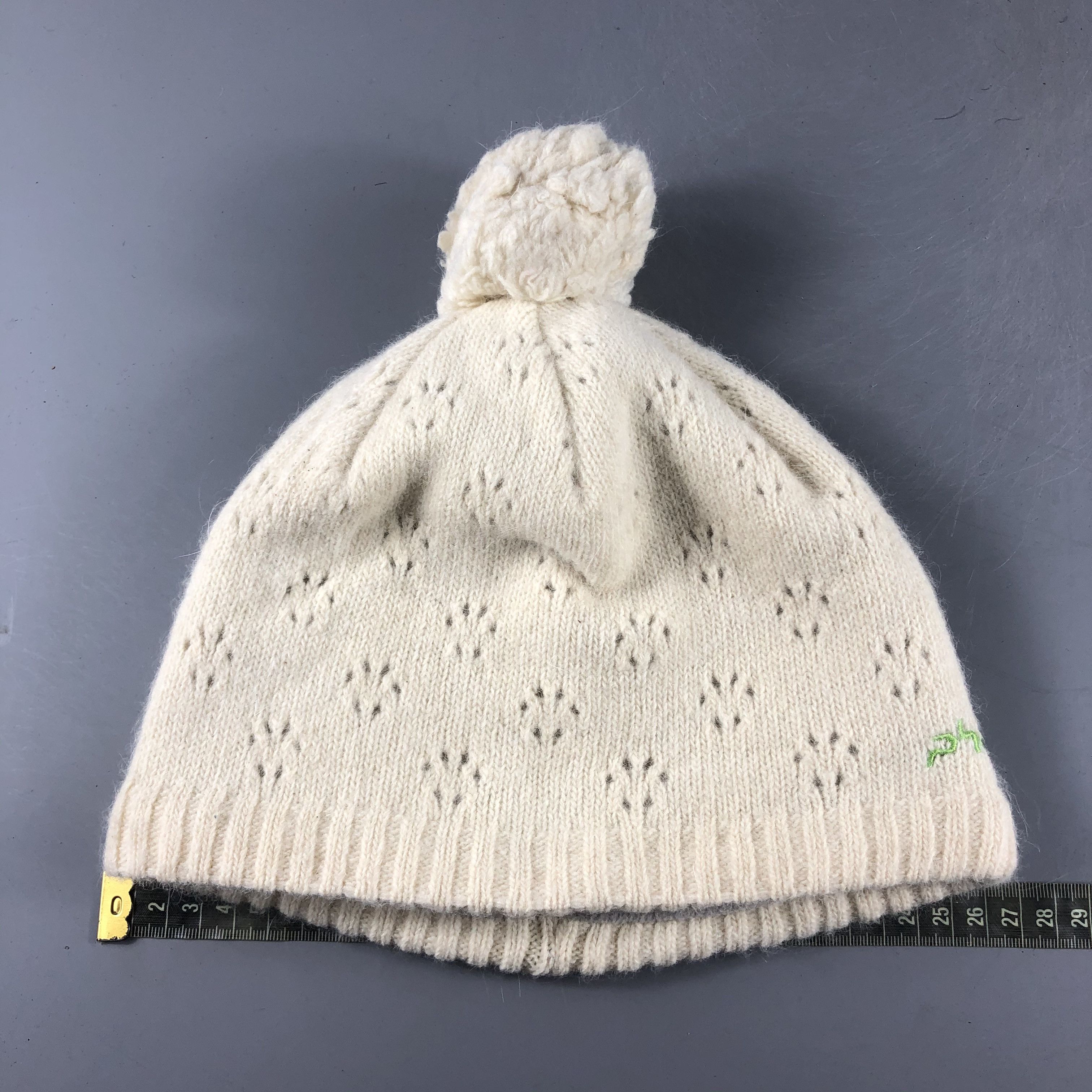 Phenix × Vintage Phenix Bobble Beanie Snow Hat Snow Cap -D126 Size ONE SIZE - 3 Thumbnail