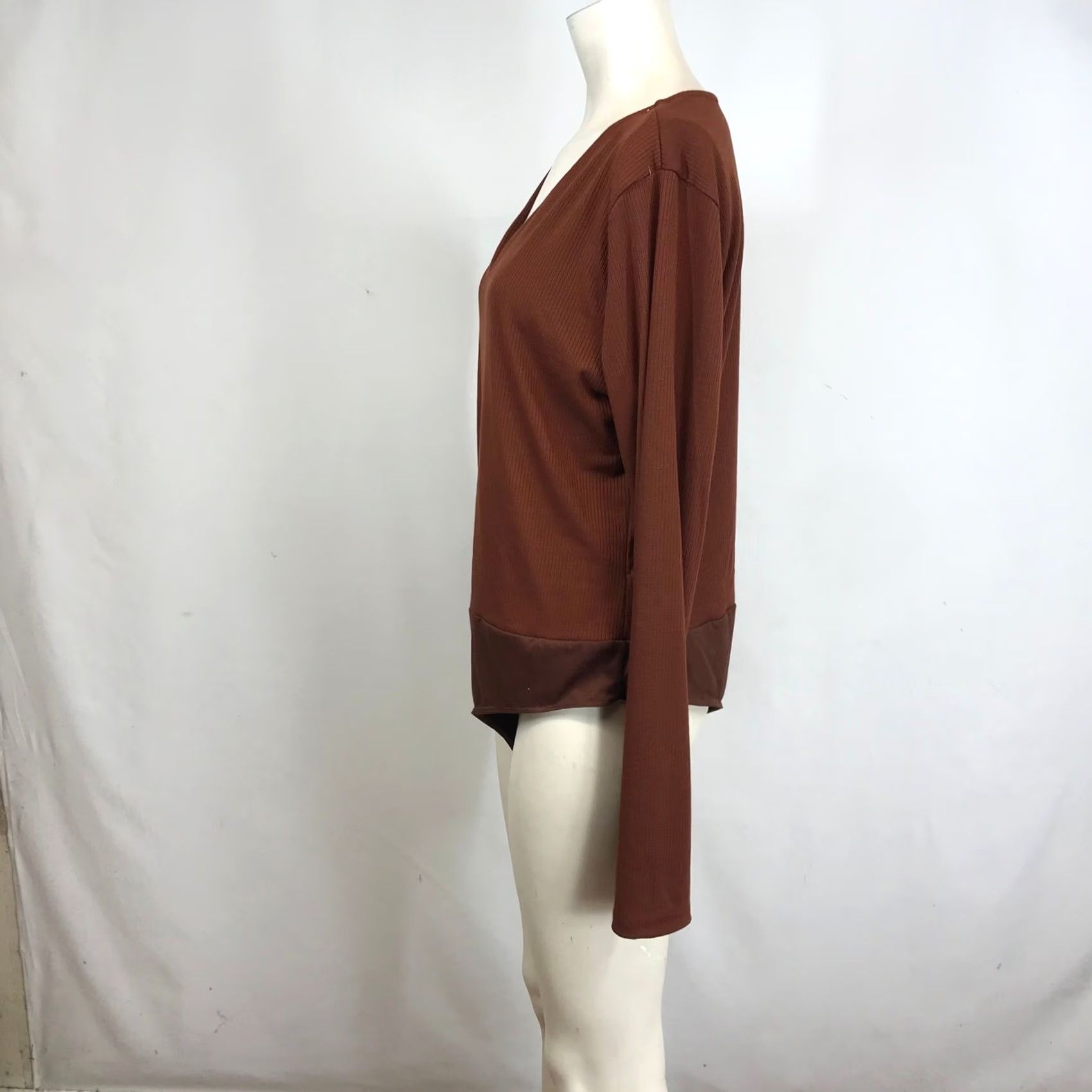 Vintage White Birch Bodysuit Brown Plus Size 2X Size XXL / US 16-18 / IT 52-54 - 6 Thumbnail