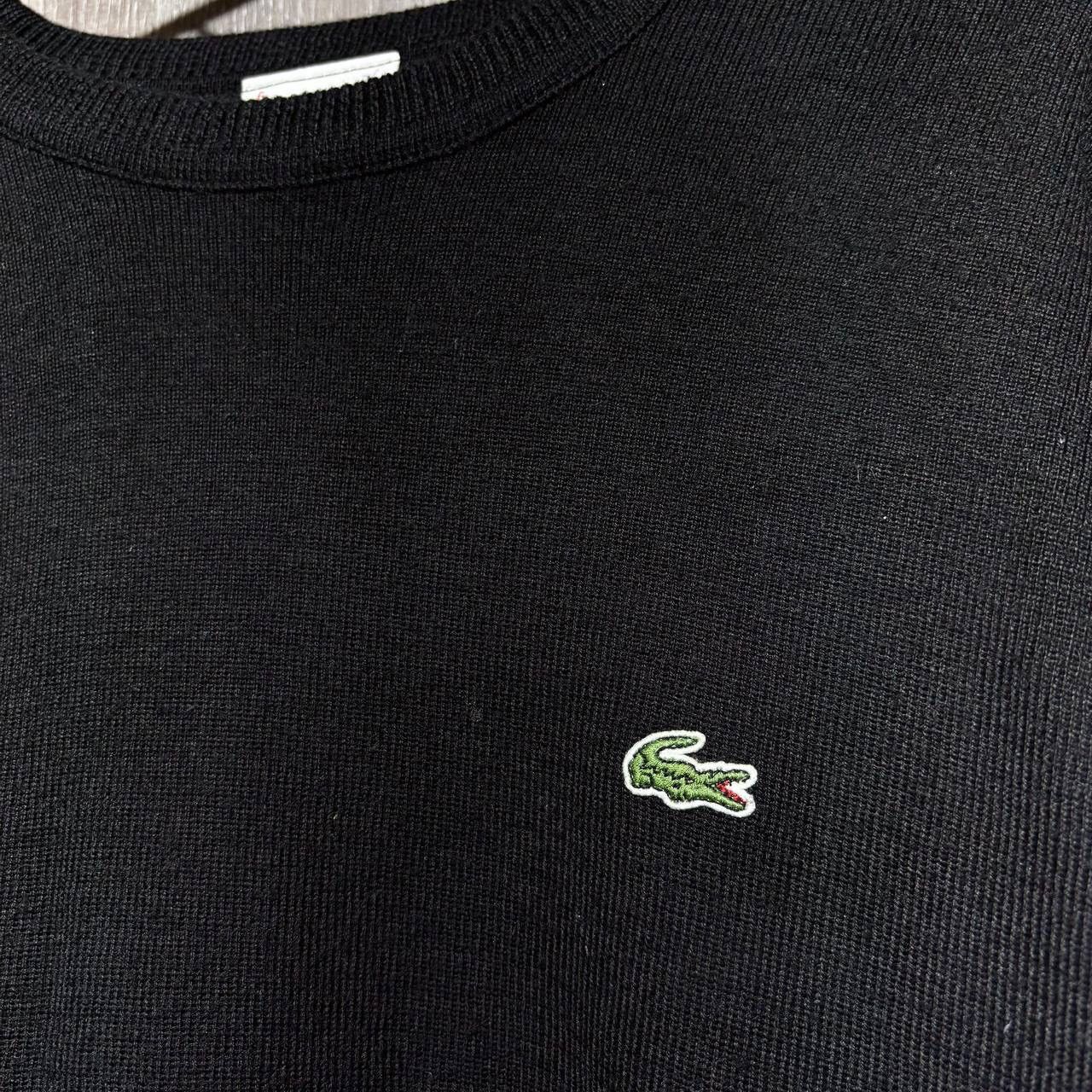 Lacoste Lacoste Vintage Black Sweater Streatwear Man size L Size US L / EU 52-54 / 3 - 3 Thumbnail