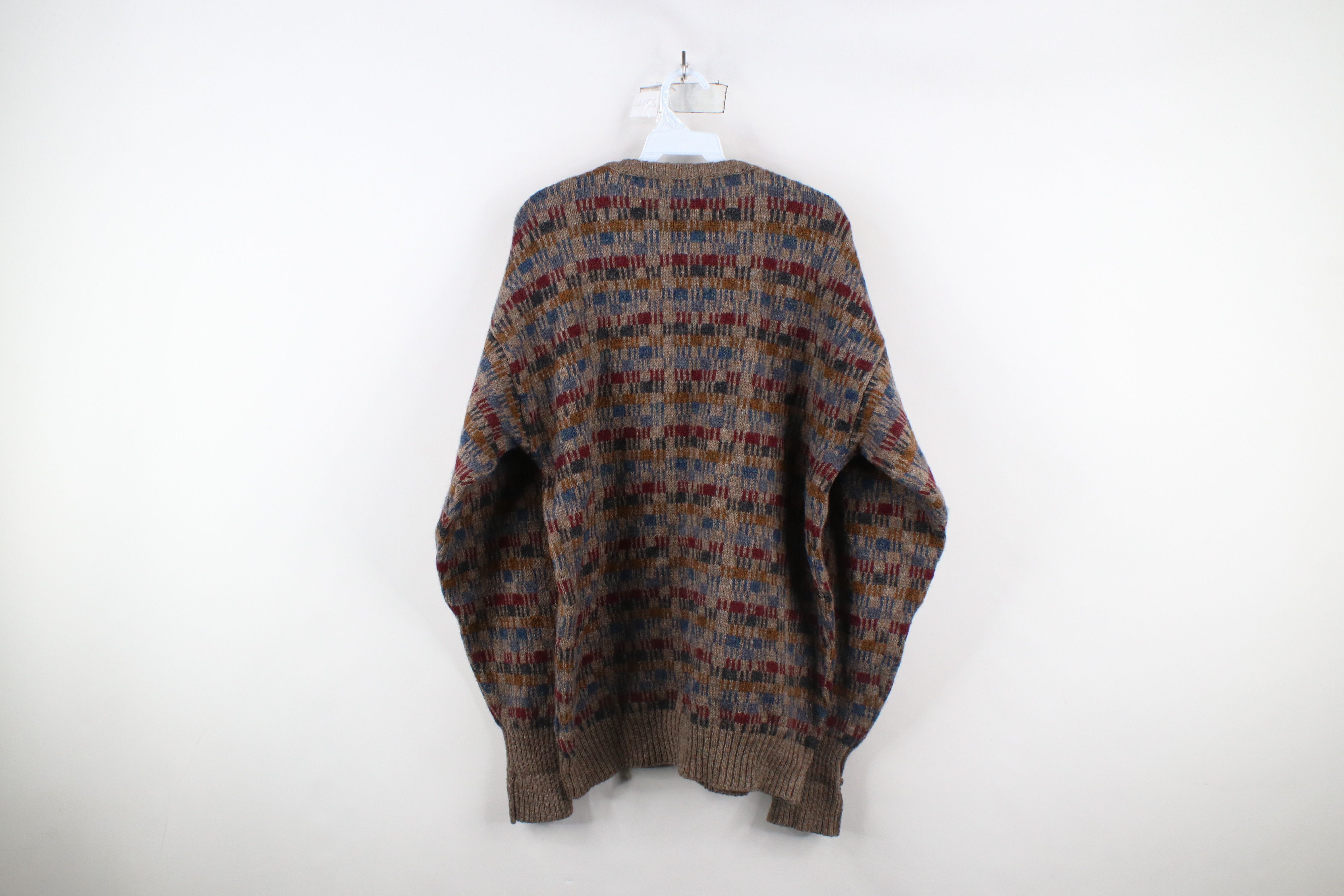 Vintage × Woolrich Woolen Mills Vintage 90s Woolrich Heavyweight Wool Knit Crewneck Sweater Size US M / EU 48-50 / 2 - 6 Thumbnail
