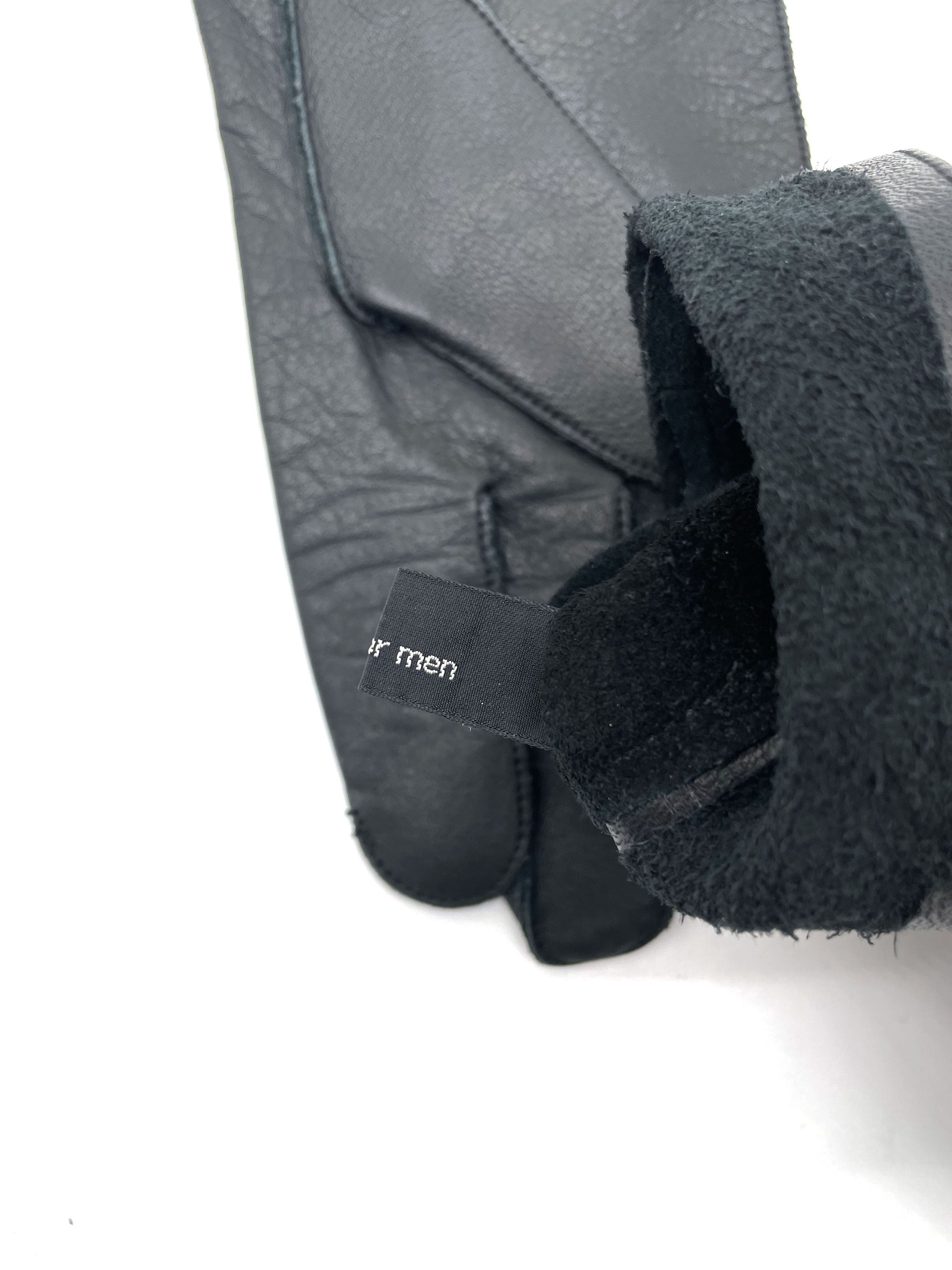 Yohji Yamamoto Leather Gloves Size ONE SIZE - 6 Thumbnail