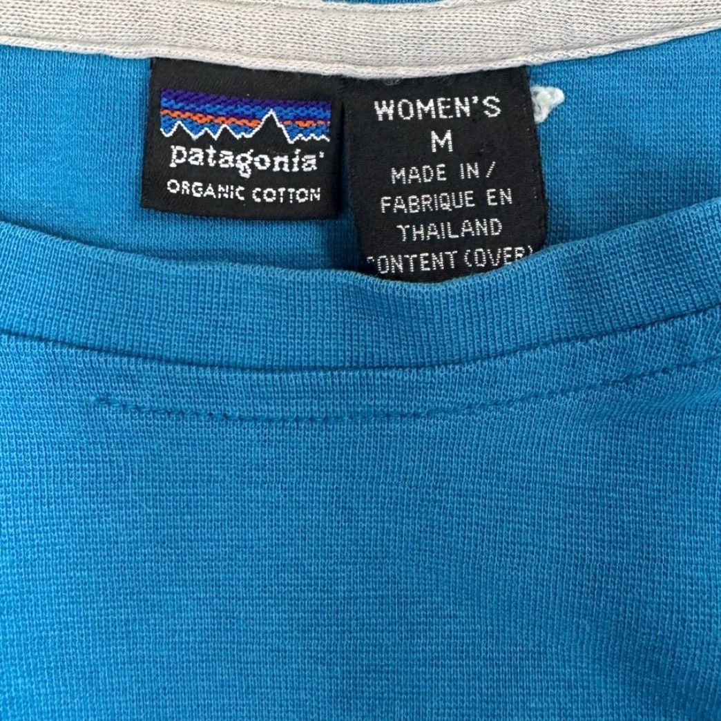 Patagonia Patagonia Women's Mobility-T Shirt Long-Sleeved Size M Blue Womens Size M / US 6-8 / IT 42-44 - 4 Thumbnail