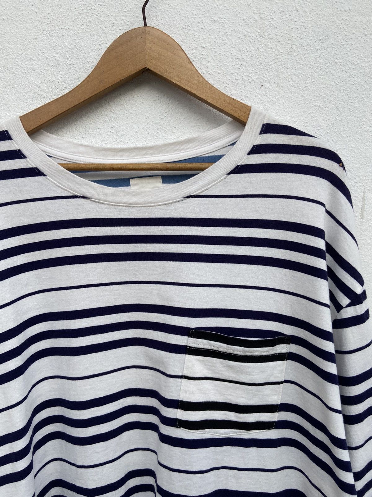Japanese Brand Yesterday Tomorrow t shirt stripes long sleeve Size US XL / EU 56 / 4 - 2 Thumbnail