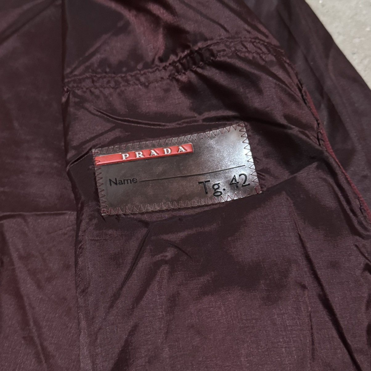 Prada × Vintage Vintage SS99 runway transparent Prada sport windbreaker Size US XS / EU 42 / 0 - 7 Thumbnail