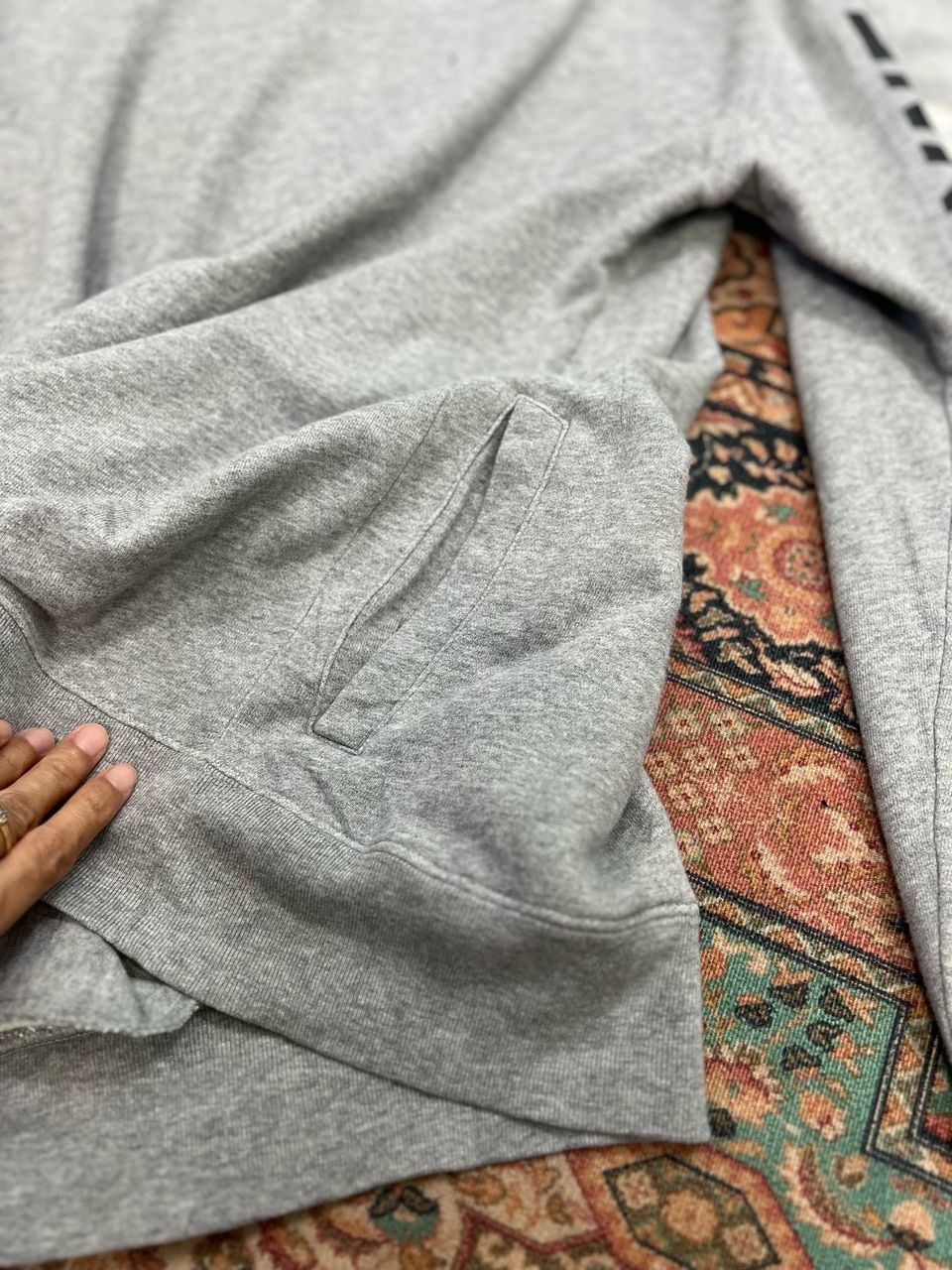 Number (N)ine × Yohji Yamamoto Number (nine) Sweatshirt Gray Colour Size US M / EU 48-50 / 2 - 8 Thumbnail