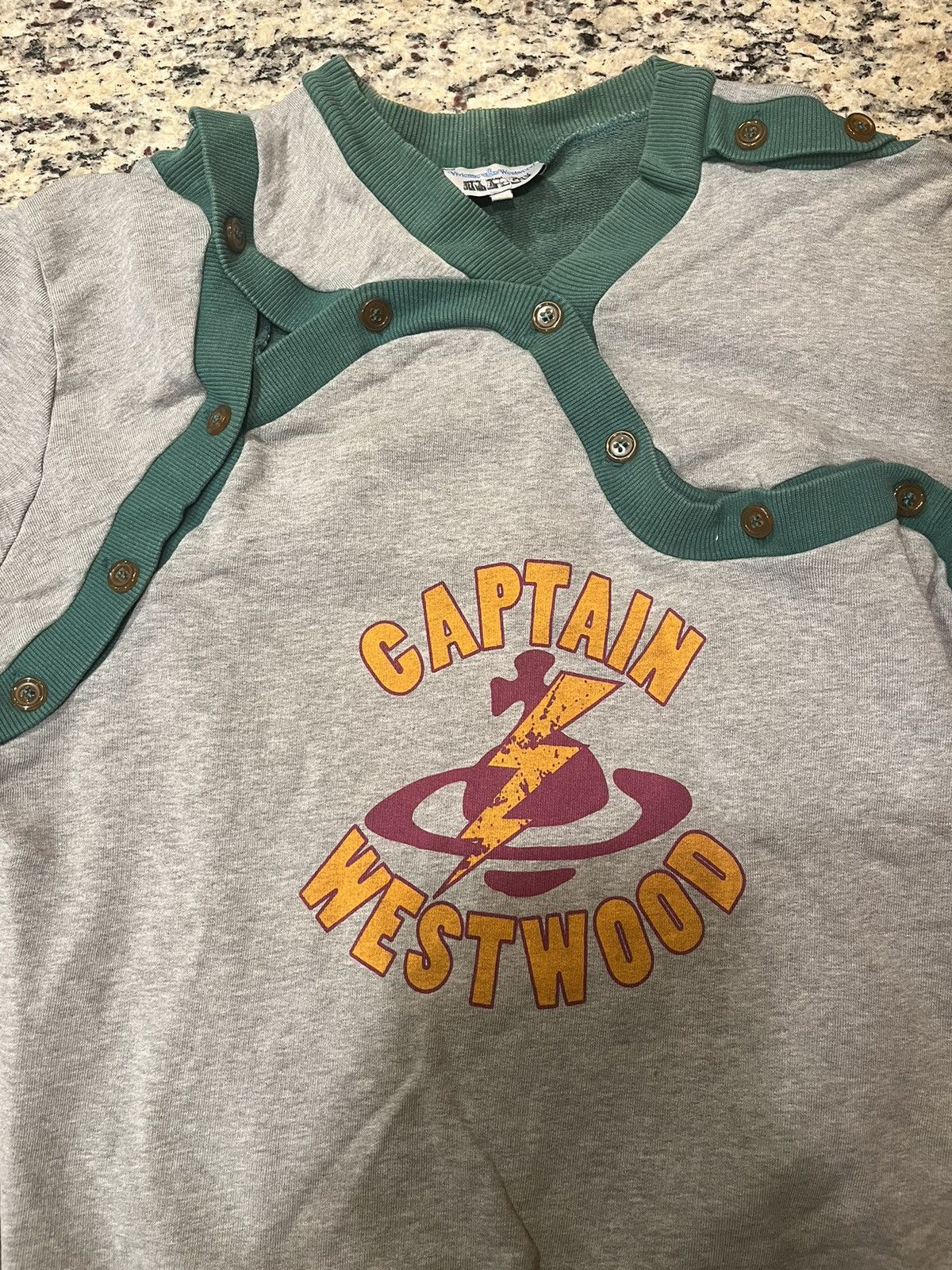 Vivienne Westwood Vivienne Westwood “Captain Westwood” Button Sweater. Size US S / EU 44-46 / 1 - 3 Thumbnail