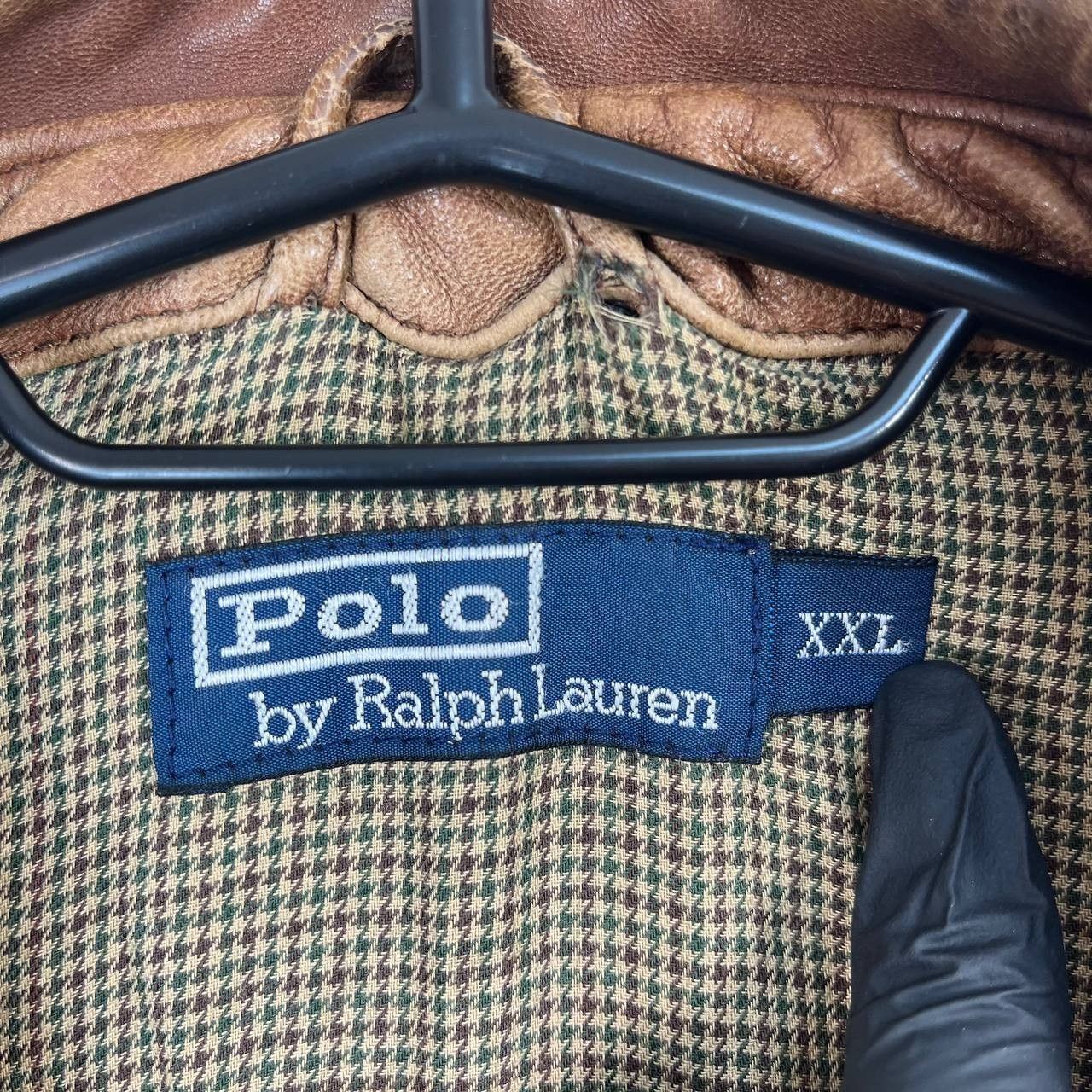 Polo Ralph Lauren Polo Ralph Lauren Lambskin Leather Jacket Brown Full Zip XXL Size US XXL / EU 58 / 5 - 4 Thumbnail