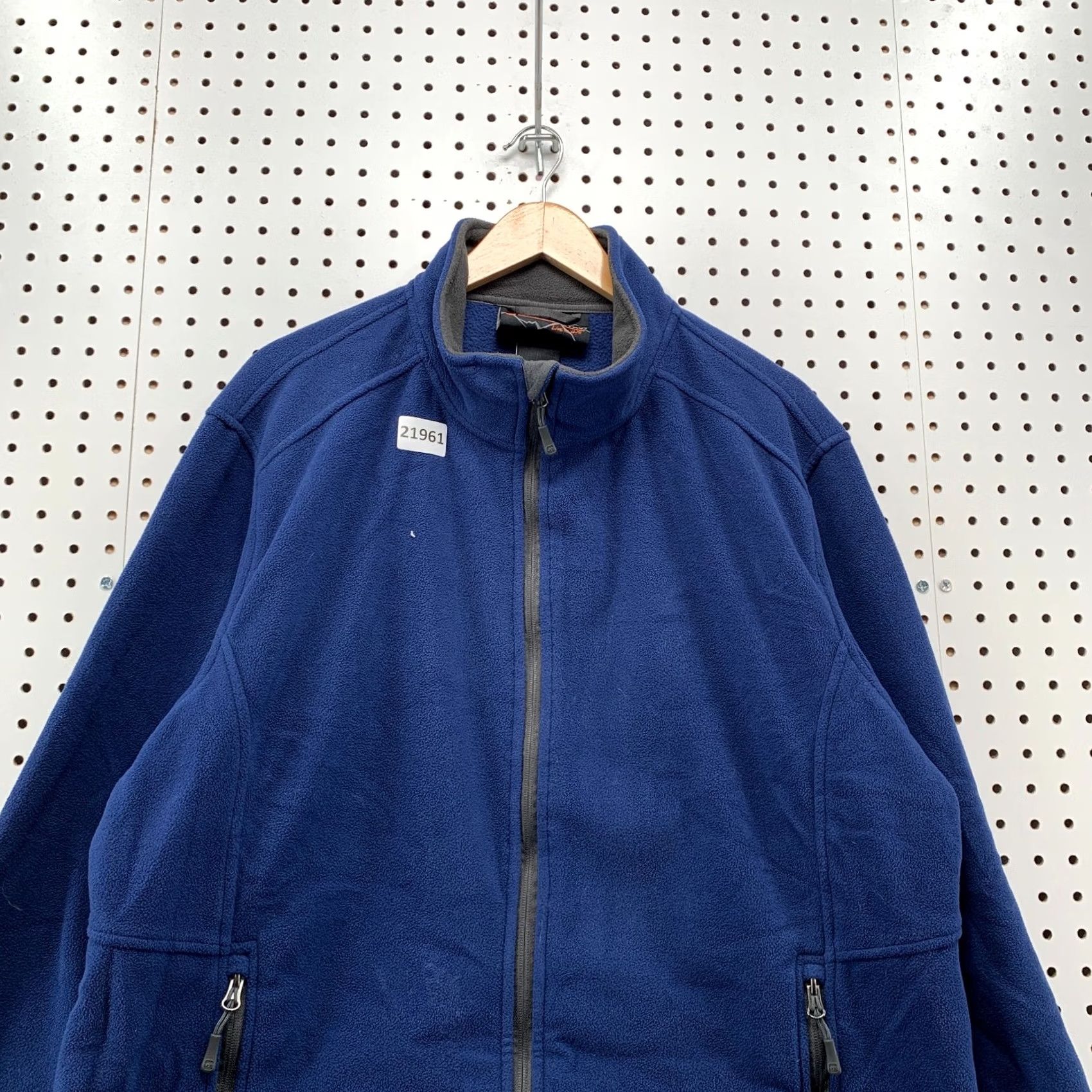 Free Country Free Country Fleece Full Zip Jacket Mens XL Blue Zipper Pockets 25x29 Size US XL / EU 56 / 4 - 2 Thumbnail
