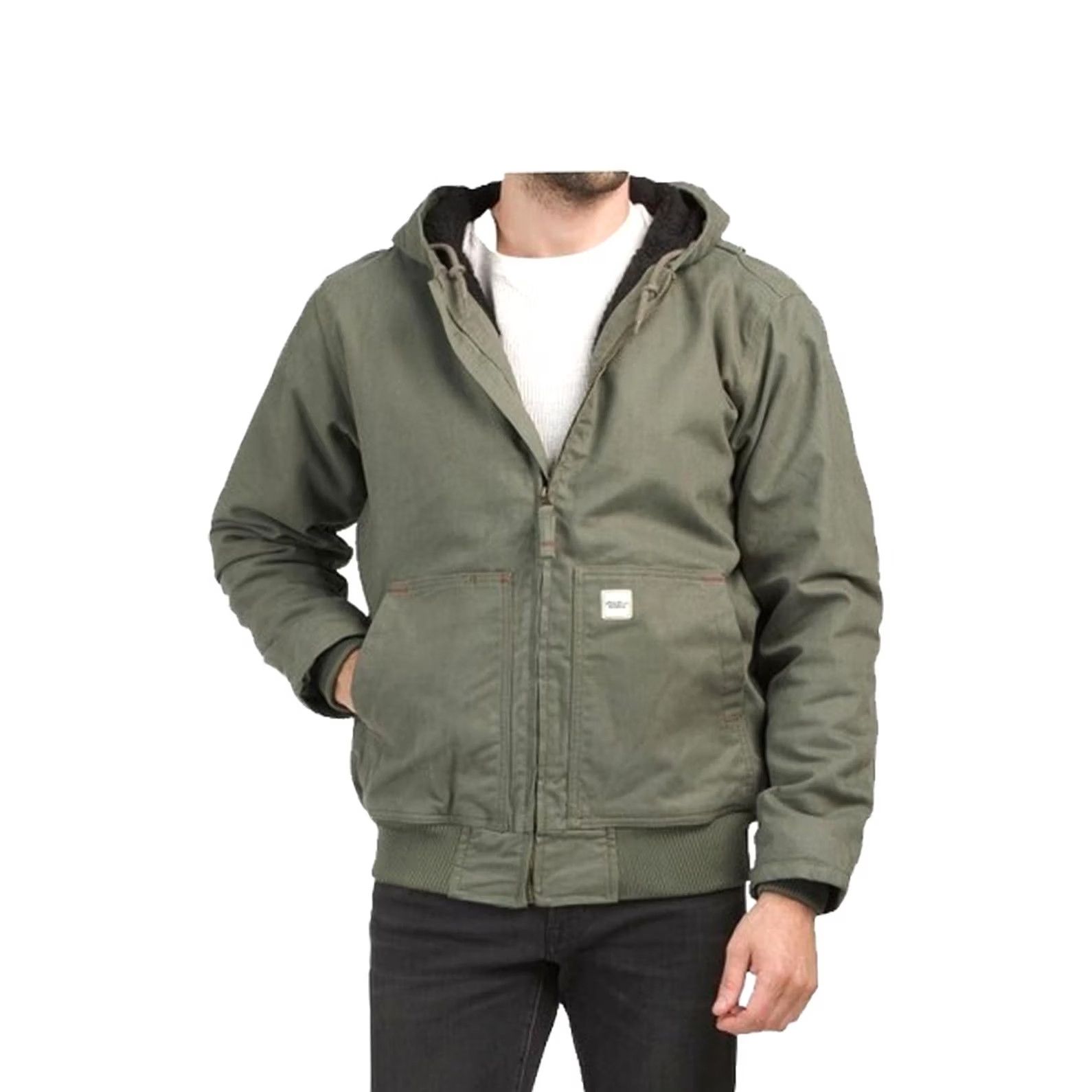 Eddie Bauer Eddie Bauer Workwear Green Jacket Heavy-Duty YKK Zipper Medium Mens Size US M / EU 48-50 / 2 - 2 Thumbnail