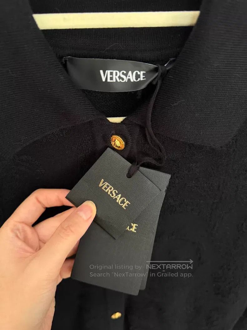 Versace Versace Long-sleeved cardigan Size M / US 6-8 / IT 42-44 - 4 Thumbnail