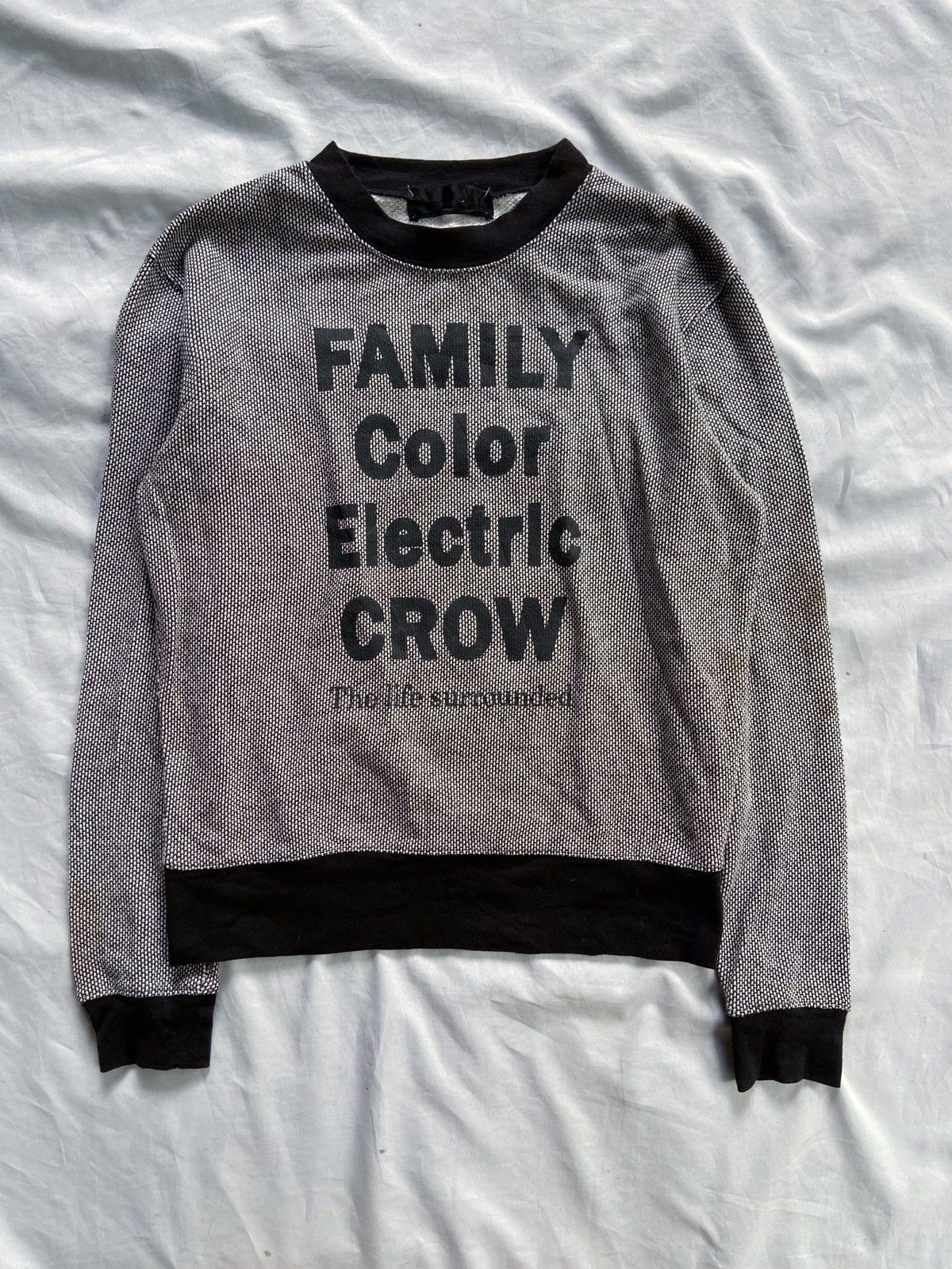 Japanese Brand JEANASIS POEM SWEATSHIRT Size US M / EU 48-50 / 2 - 1 Thumbnail