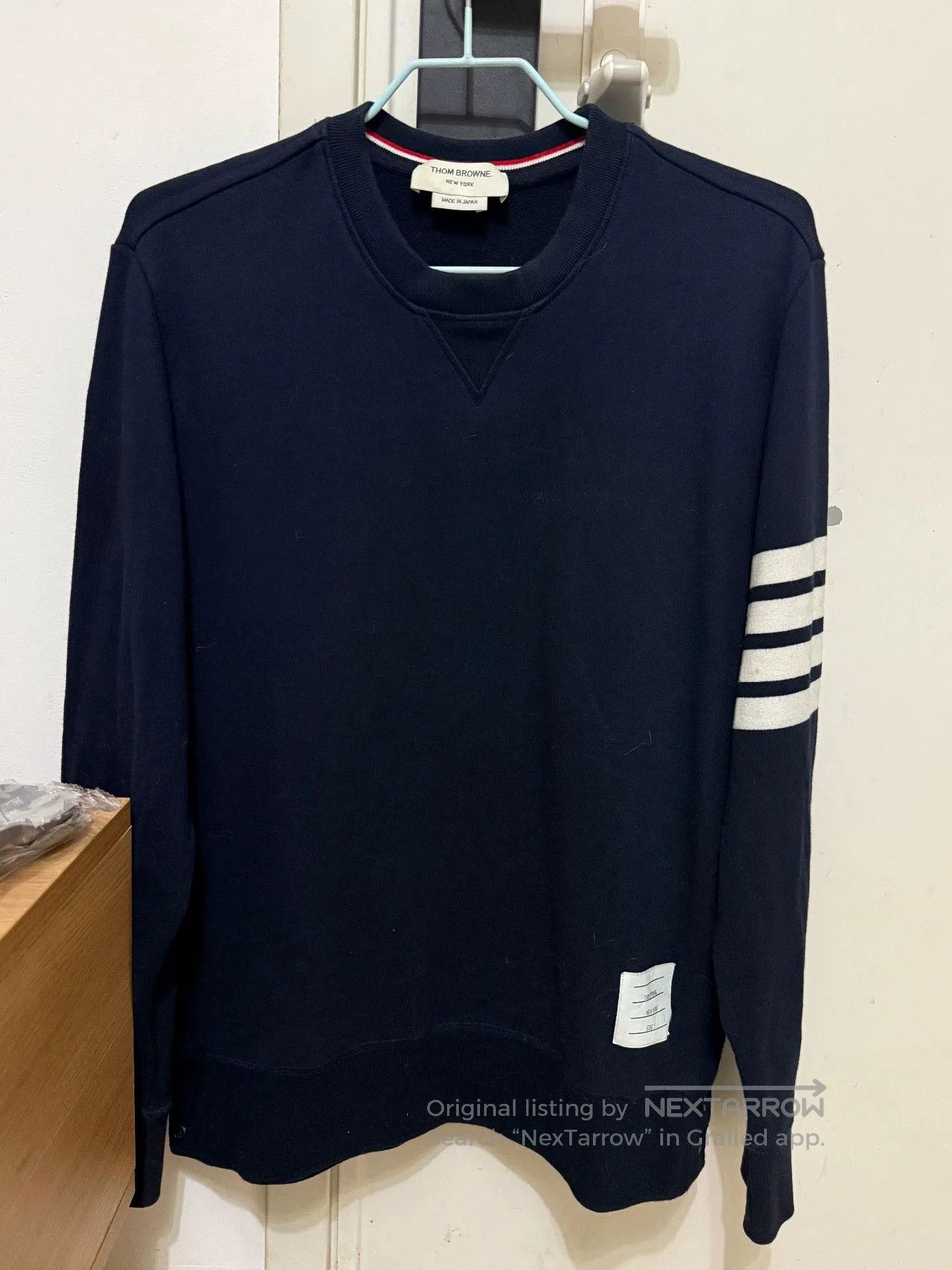 THOM BROWNE Crewneck Sweatshirt Size 5.