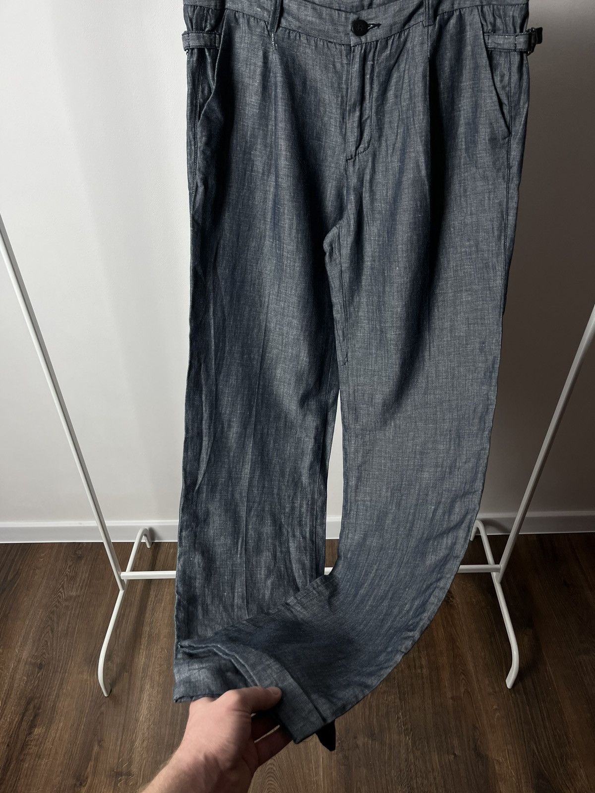 Diesel × Diesel Black Gold New Diesel Black Gold 31 Cotton / Linen Pants Trousers Size US 31 - 7 Thumbnail