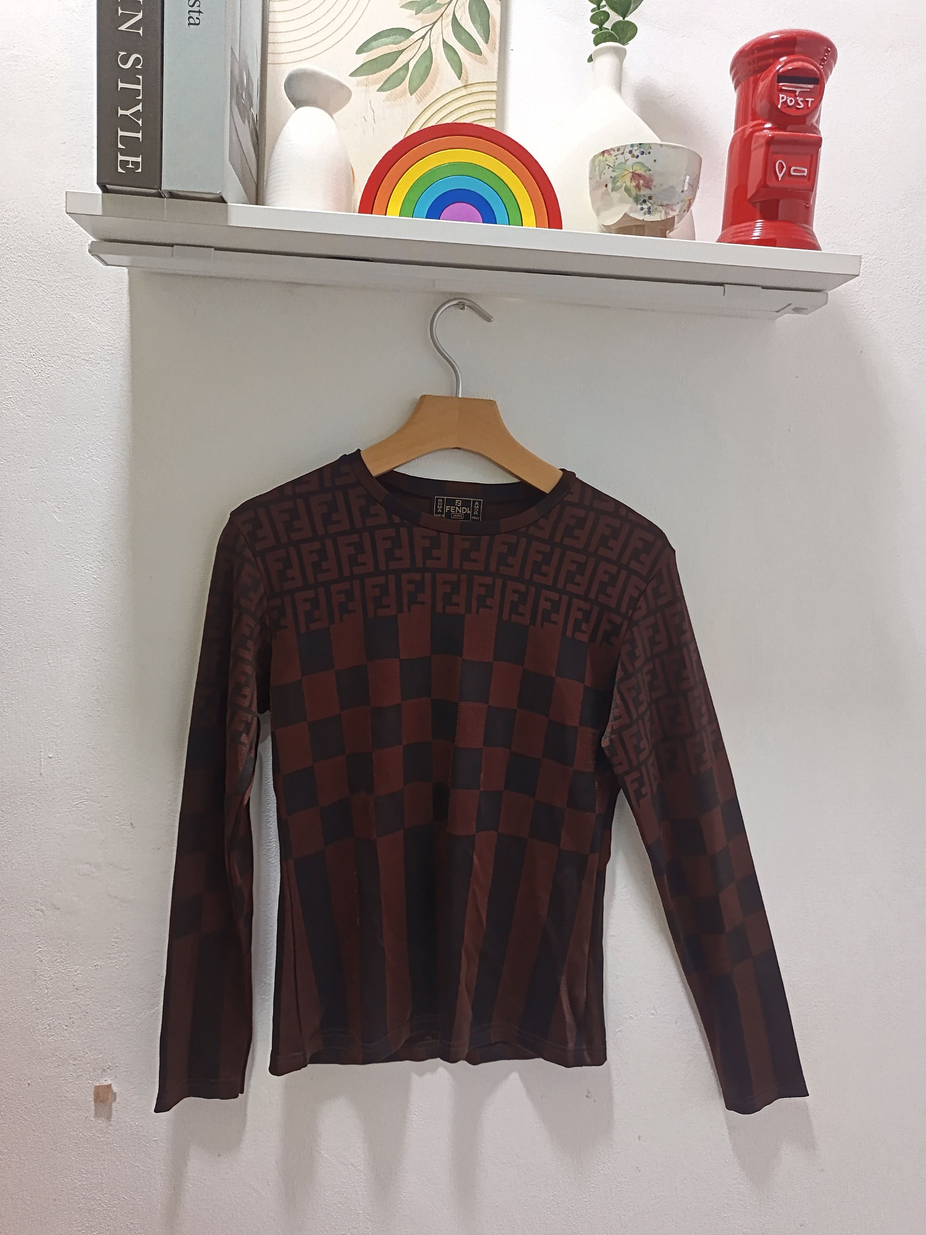 Fendi Vintage fendi zucca Size S / US 4 / IT 40 - 1 Thumbnail