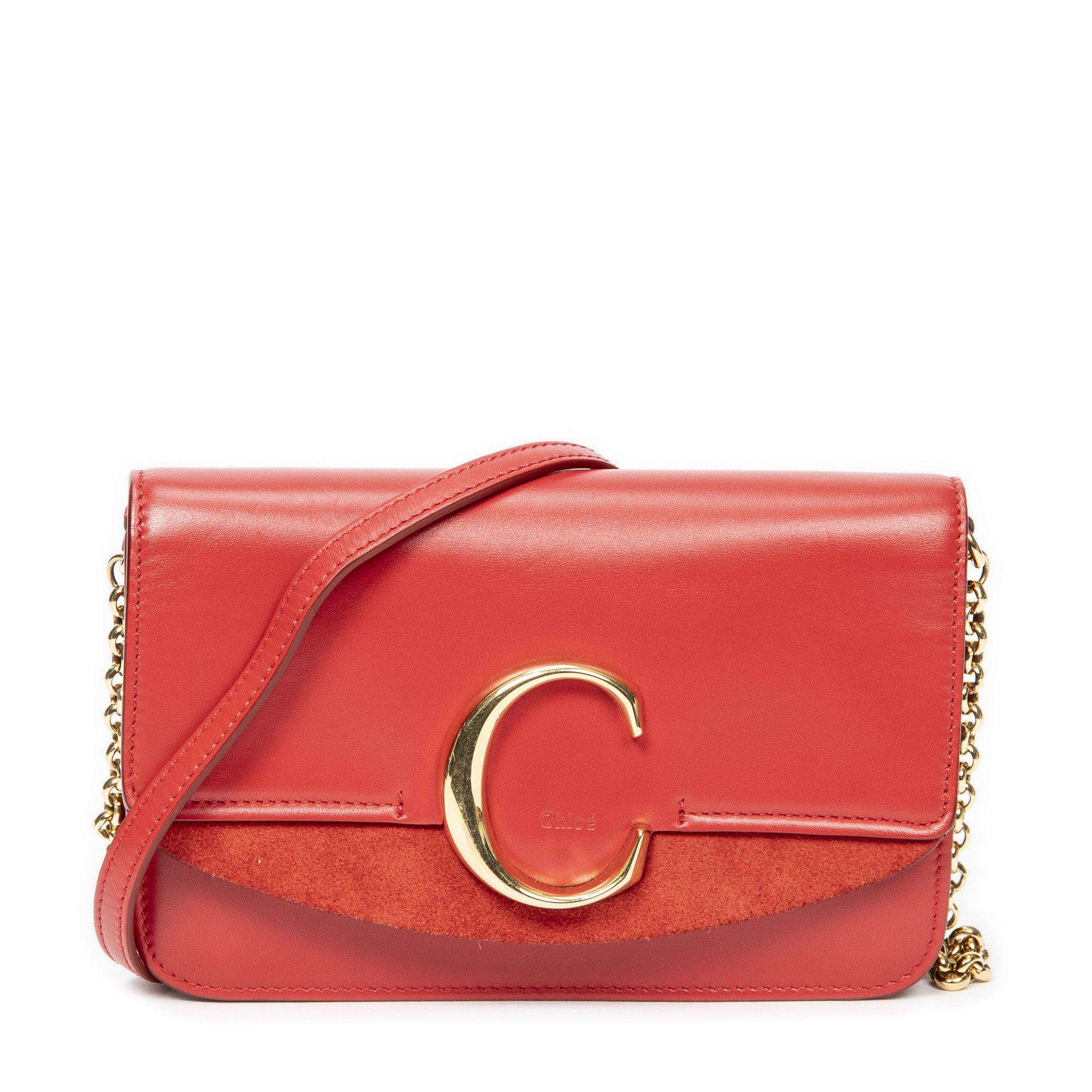 Chloe C Chain Clutch Size ONE SIZE - 1 Thumbnail