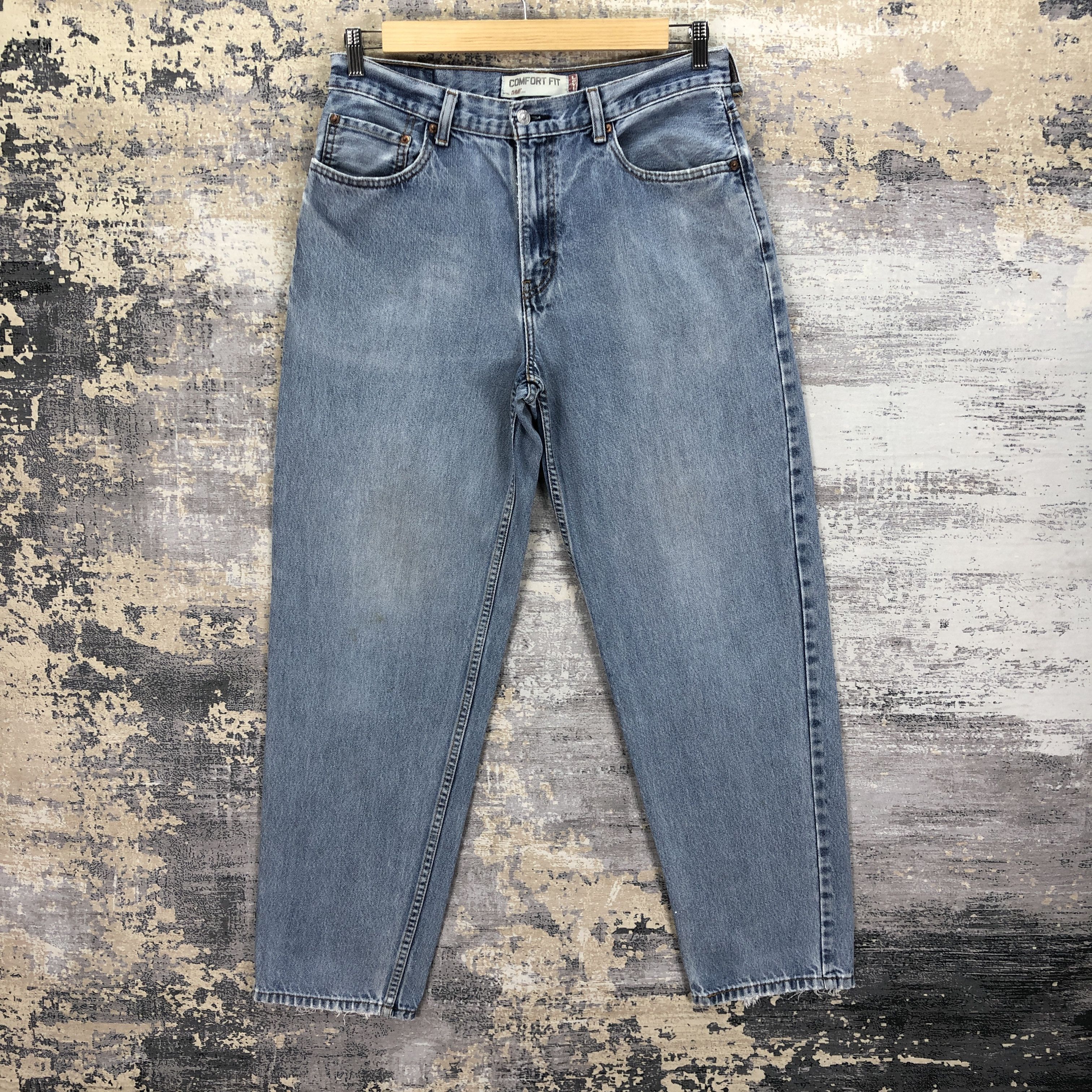 Levi's × Vintage Vintage Y2K Levis Light Wash Jeans Levi's Faded Denim Size US 30 / EU 46 - 1 Thumbnail