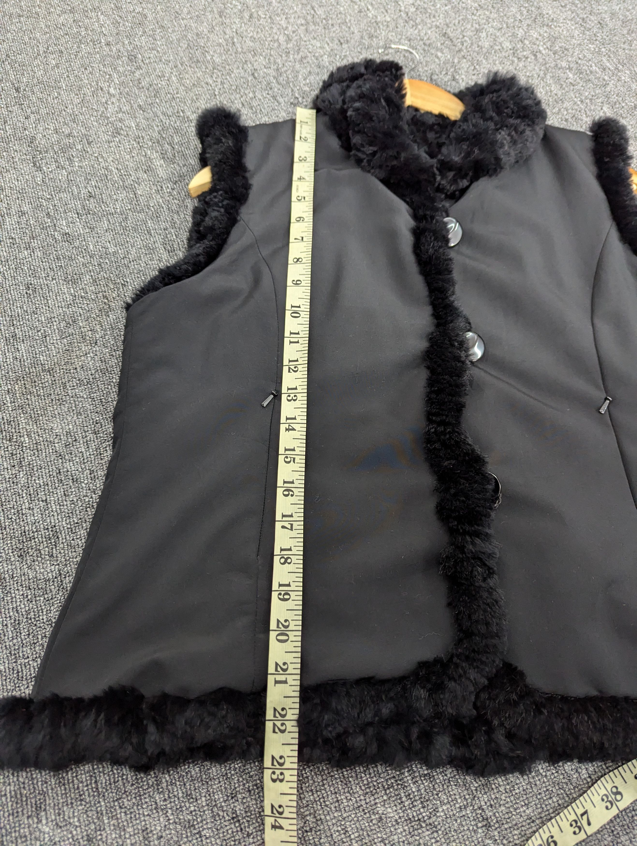 Japanese Brand Unbrand Mink Fur Rabbit Reversible Sleeveless Jacket Size M / US 6-8 / IT 42-44 - 16 Thumbnail