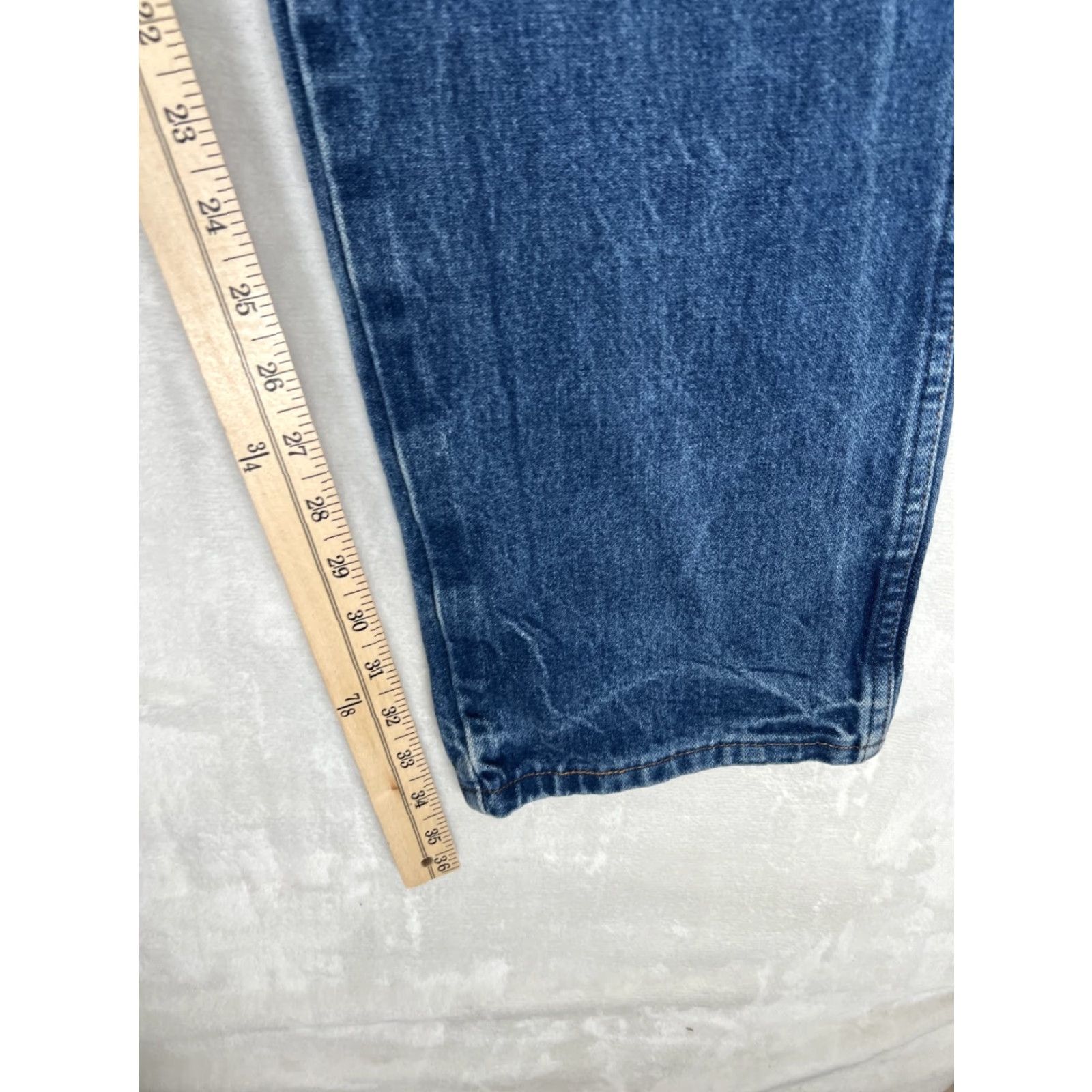 Wrangler VINTAGE Wrangler 13MWZ Blue Denim Jeans Regular Fit Cowboy Size 40x34 READ Size US 40 / EU 56 - 4 Thumbnail