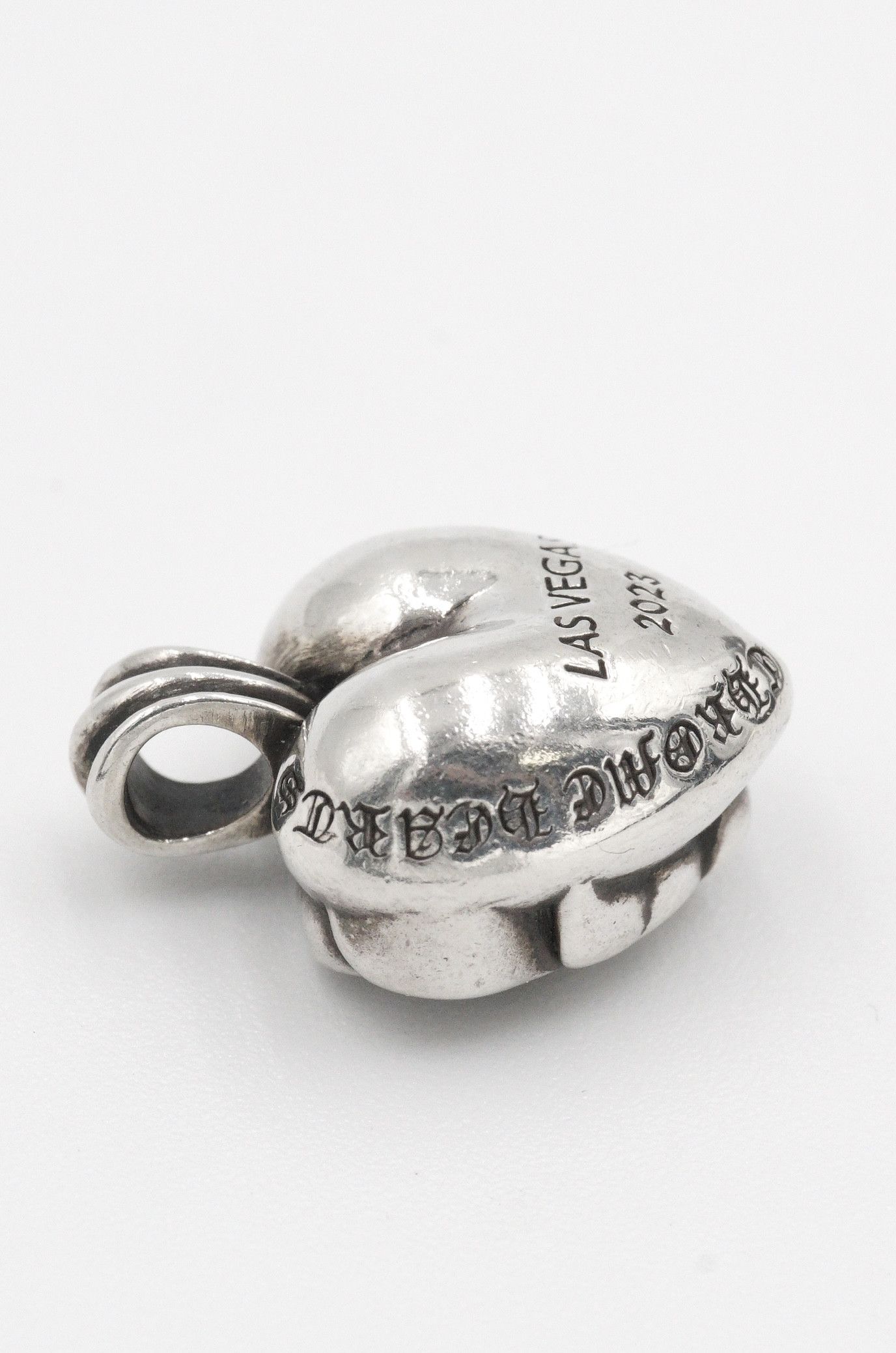Chrome Hearts Chrome Hearts Las Vegas 2023 Exclusive Heart Silver Pendant Size ONE SIZE - 9 Thumbnail