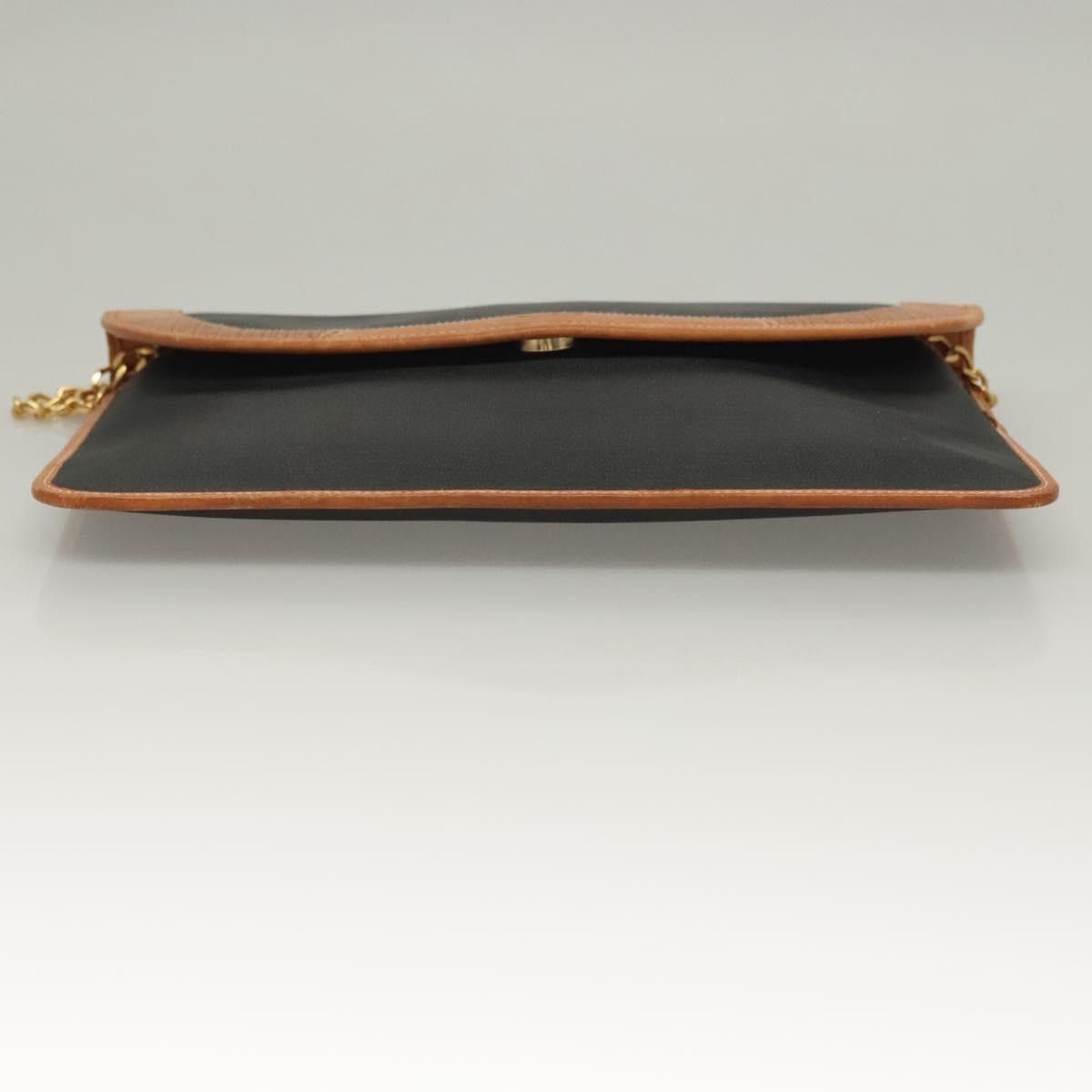 Dior DIOR Chain Shoulder Bag Pvc Canvas Black Size ONE SIZE - 9 Thumbnail
